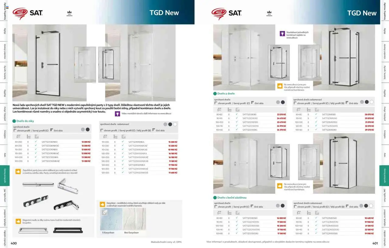 Siko koupelny katalog Koupelny 2025/2026 od 14.10.2025 | Strana: 202 | Produkty: Video, Madlo, Wc, Sprchový kout