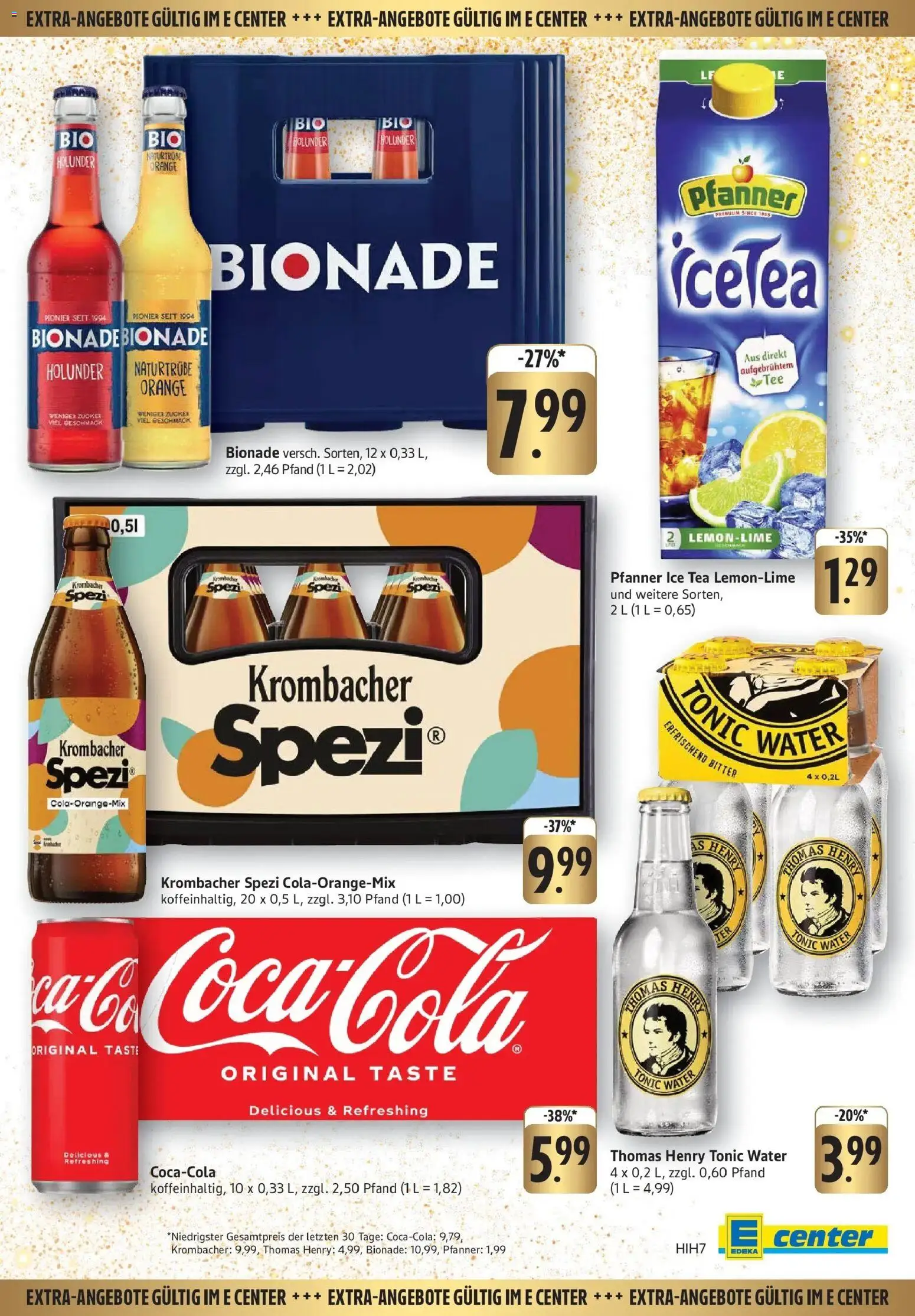 Edeka prospekt Emmendingen	 – gültig ab 15.12.2025 | Seite: 42 | Produkte: Bionade, Zucker, Krombacher