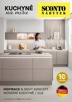Náhled letáku Sconto nábytek katalog - Kuchyně na míru od 06.01.2026