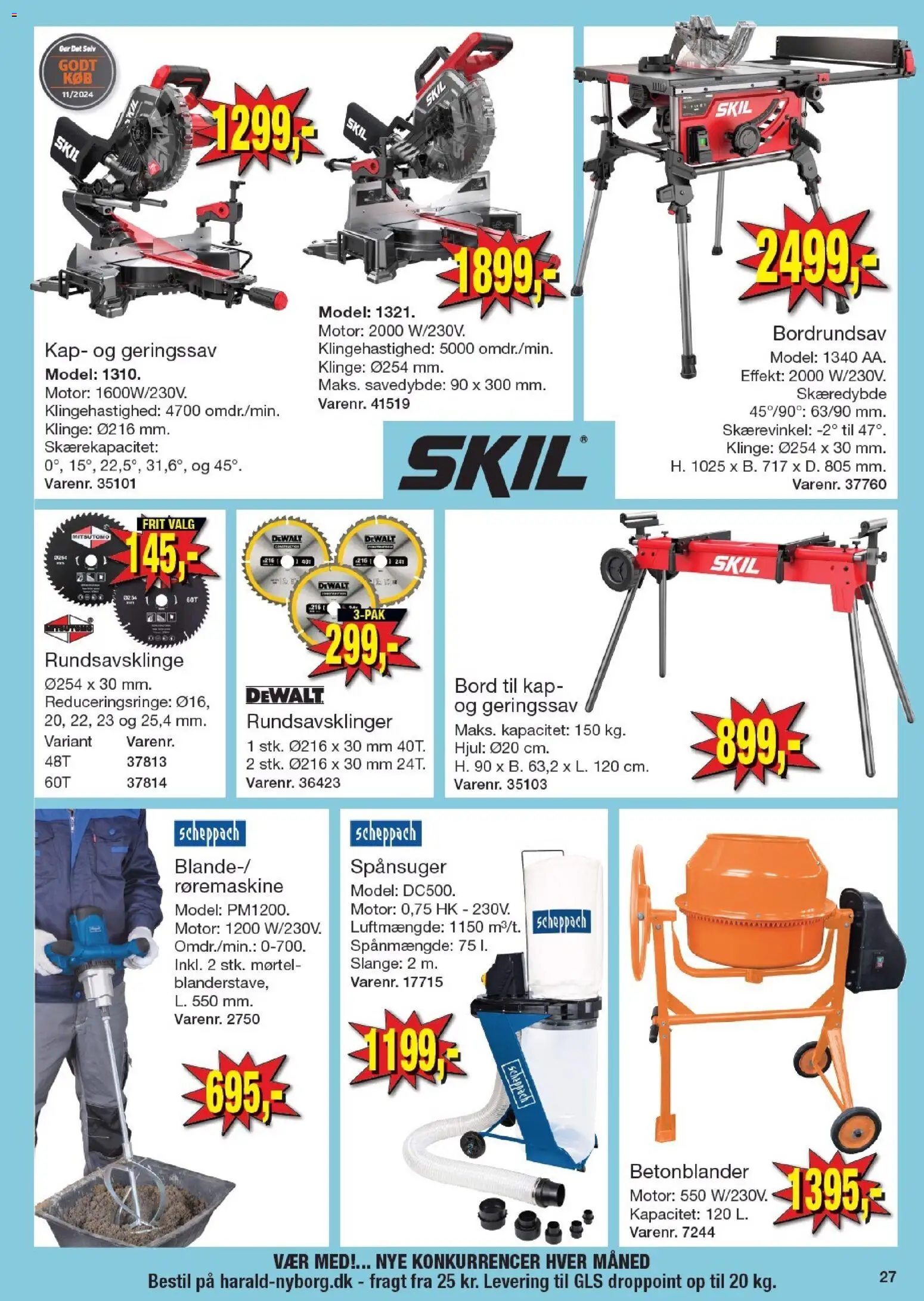 Harald Nyborg tilbudsavis – gyldig fra 15.01.2026 | Side: 29 | Produkter: Bord, Mørtel