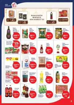 07.03.2026 tarihinden itibaren geçerli olan Kim Market kataloğu önizlemesi | Sayfa: 3