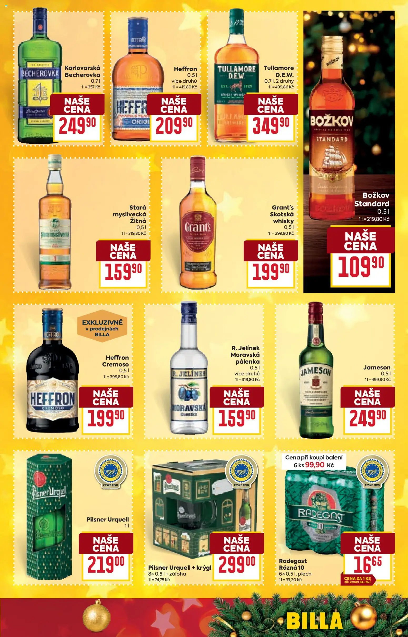 Billa Velký leták od 17.12.2025 | Strana: 41 | Produkty: Pivo, Pilsner, Plech, Pilsner Urquell