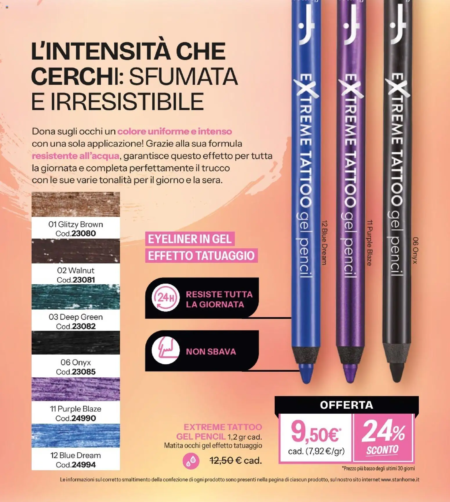 Volantino Stanhome del 31.03.2026 | Pagina: 47 | Prodotti: Eyeliner, Trucco