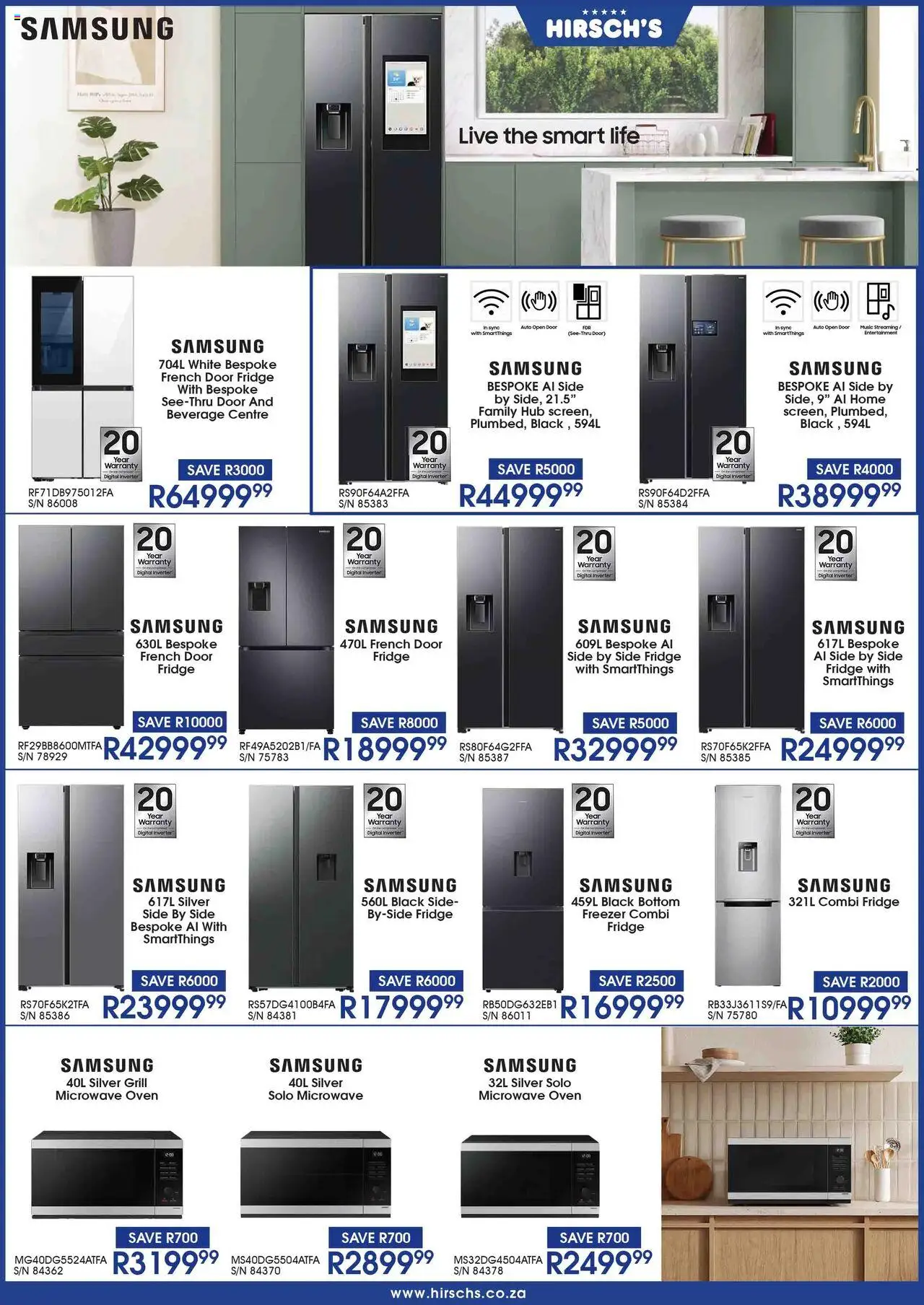 Hirsch's Specials │ valid from 24.06.2025 | Page: 2 | Products: Oven, Microwave oven, Grill, Fridge