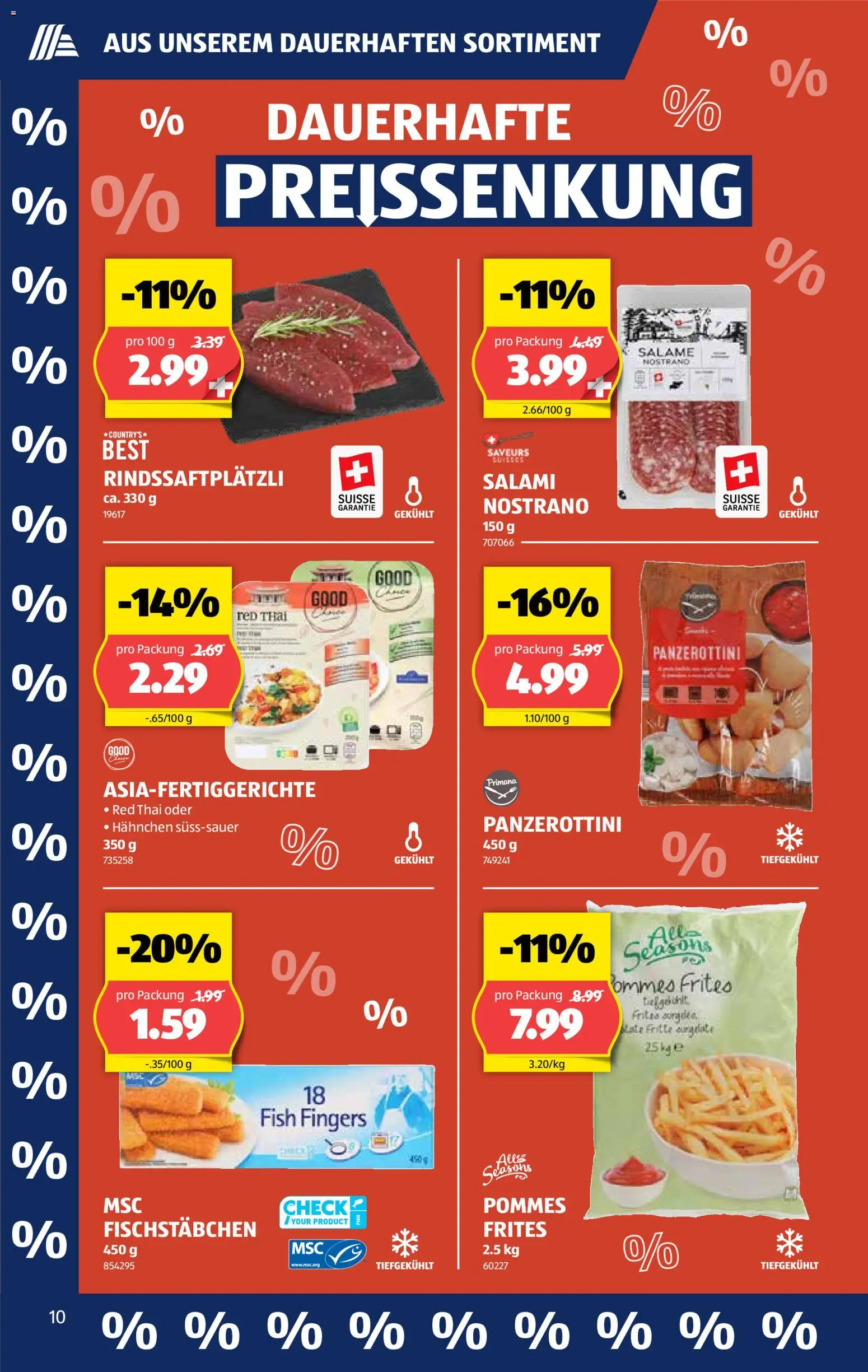 Aldi Aktionen – gültig ab 31.12.2025 | Seite: 11 | Produkte: Pommes Frites, Salami