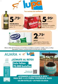 Vista previa Lupa Supermercados folleto válido desde el 22.01.2026