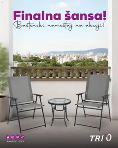 Tri O finalna šanca - pregled Tri O kataloga - važi od 14.09.2025