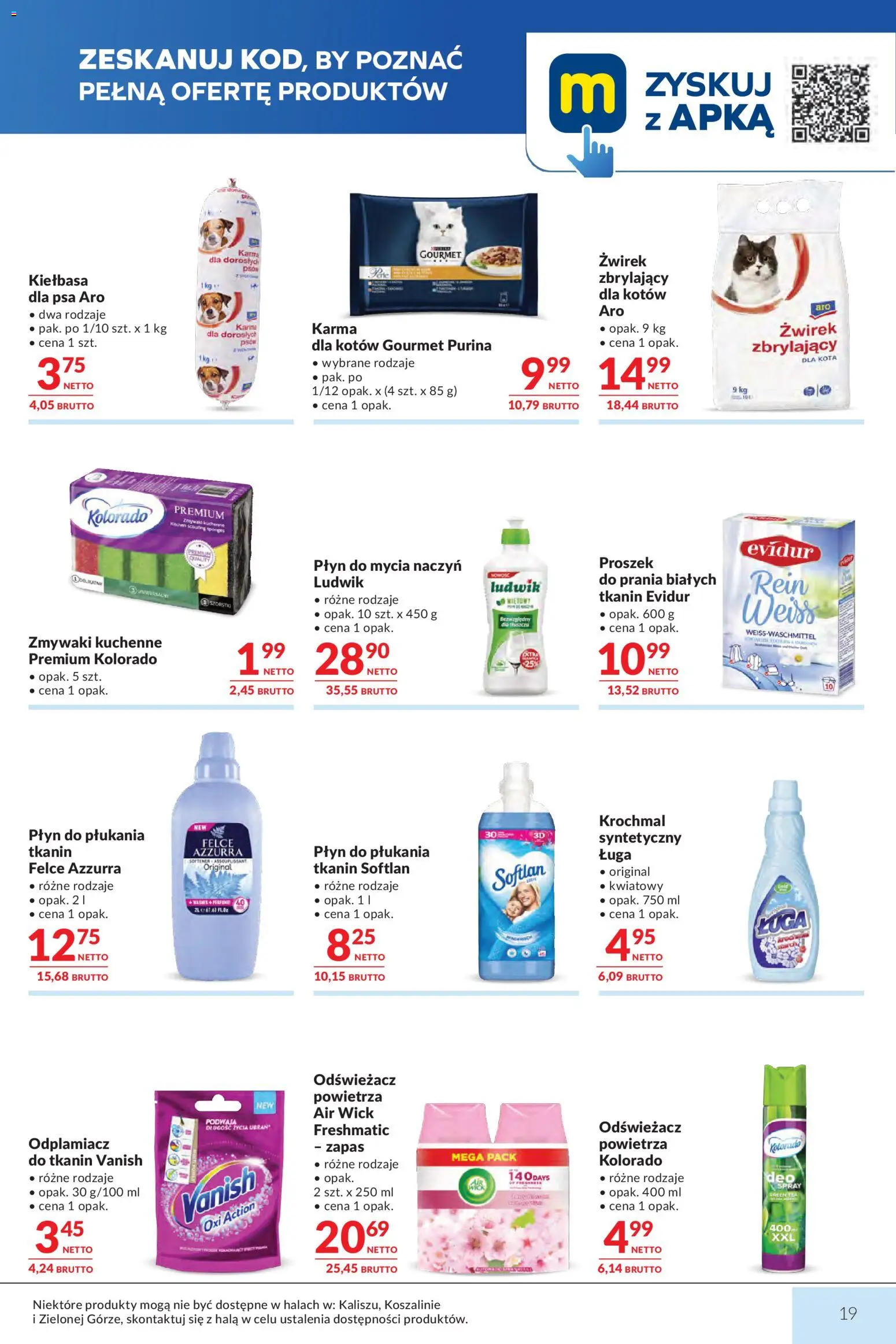 Makro Gazetka od 03.03.2026 | Strona: 19 | Produkty: Odświeżacz, Vanish, Odświeżacz powietrza, Odplamiacz