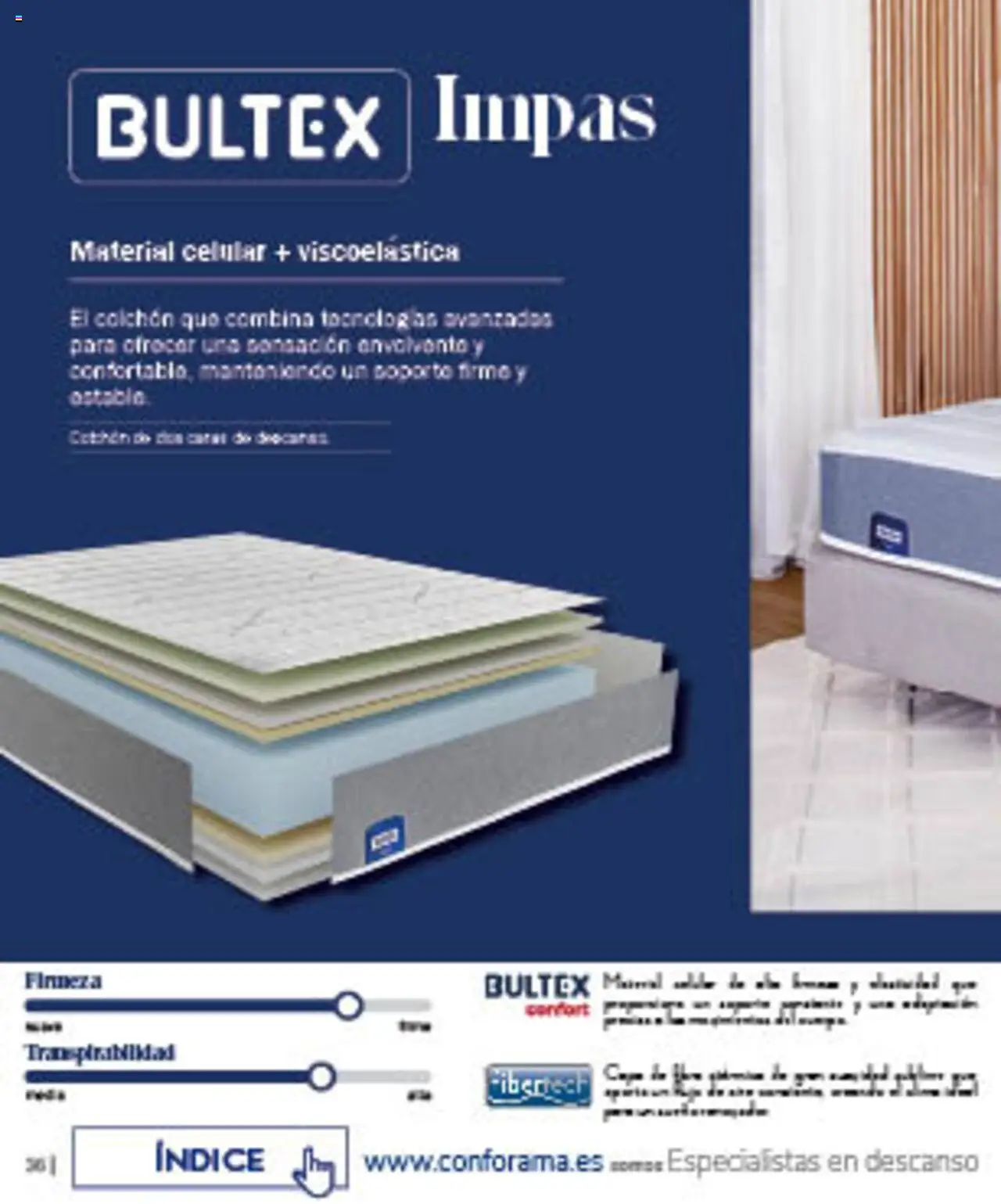 Conforama folleto │ válido desde el 07.08.2025 | Página: 36 | Productos: Colchon