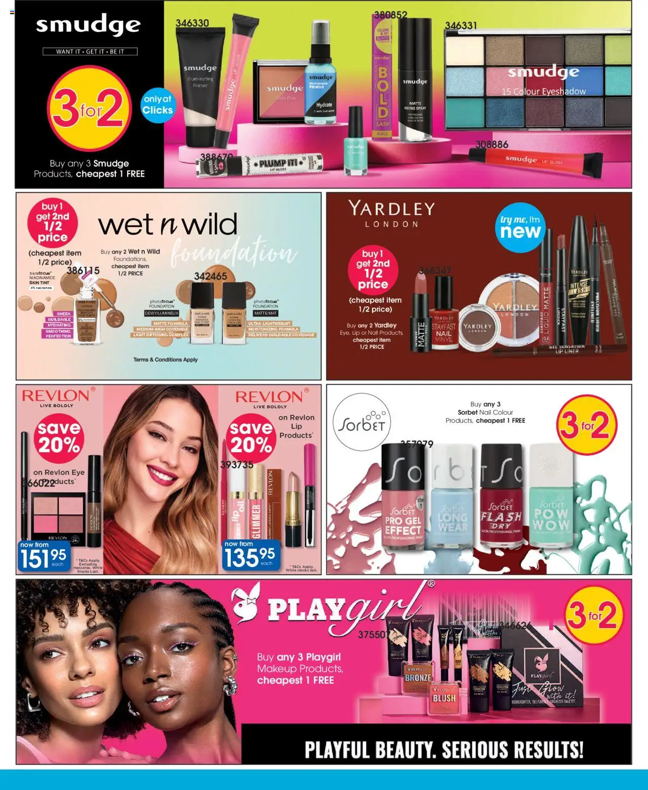 New Clicks catalogue – valid from 09.09.2025 | Page: 18 | Products: Bronzer, Blush, Lipstick, Lip gloss