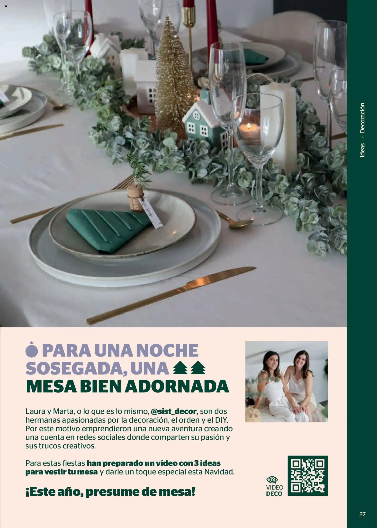 La Sirena Especial Navidad │ válido desde el 13.11.2025 | Página: 27 | Productos: Video, Mesa