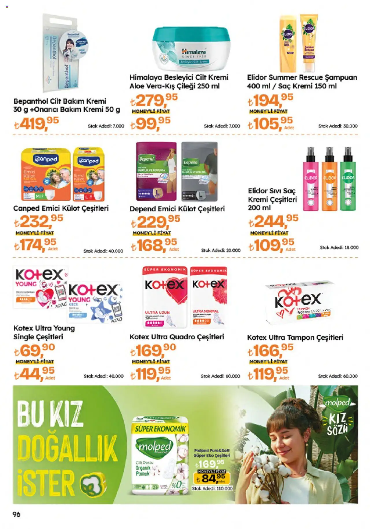 Migros Katalog - Migroskop - 11.09.2025 tarihinden itibaren geçerlidir | Sayfa: 96 | Ürünler: Şampuan, Saç Kremi, Külot