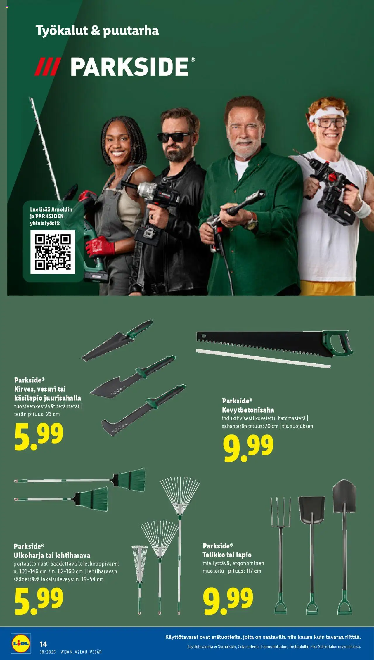 Lidl tarjoukset - Rovaniemi – voimassa 18.09.2025 alkaen | Sivu: 16 | Tuotteet: Lapio