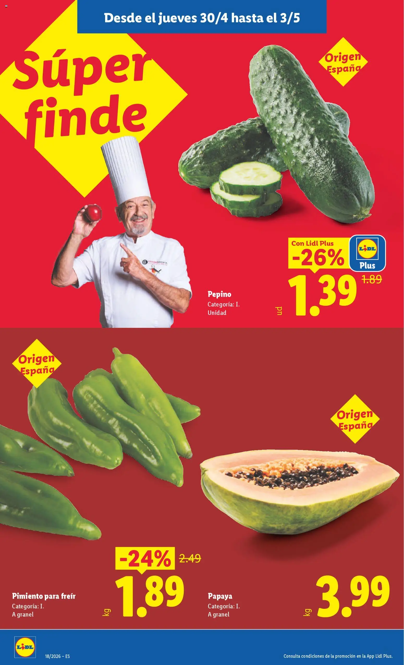 Lidl folleto desde 27/04/2026 | ¿Cómo obtener un descuento limitado? ¡Ahorra hoy mismo! | España