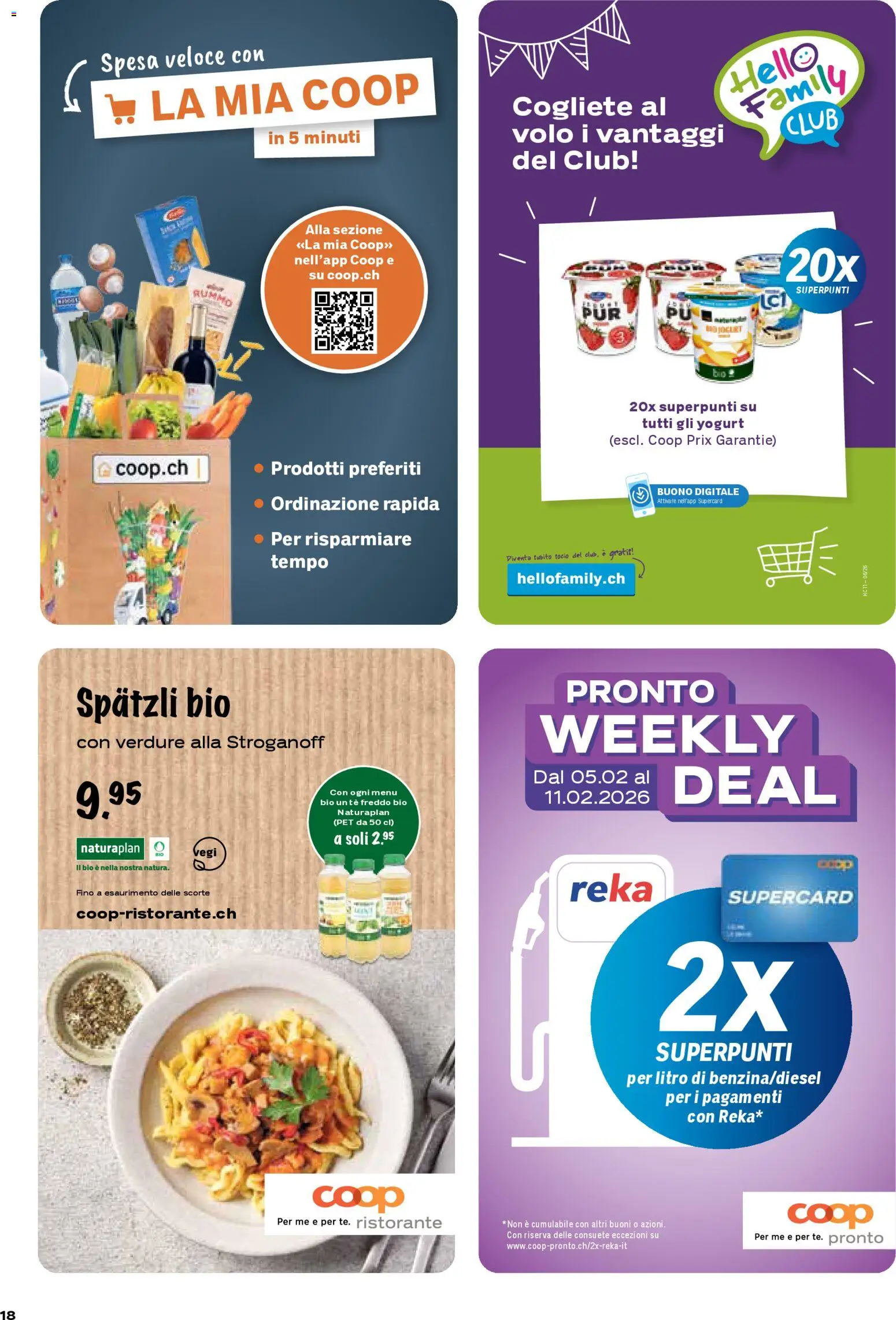 Coop - Una settimana di azioni – gültig ab 05.02.2026 | Seite: 18