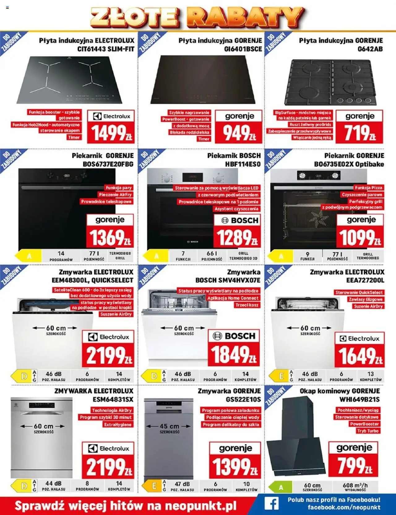 Neopunkt Gazetka od 06.10.2025 | Strona: 6 | Produkty: Płyta indukcyjna, Grill, Garnek, Pizza