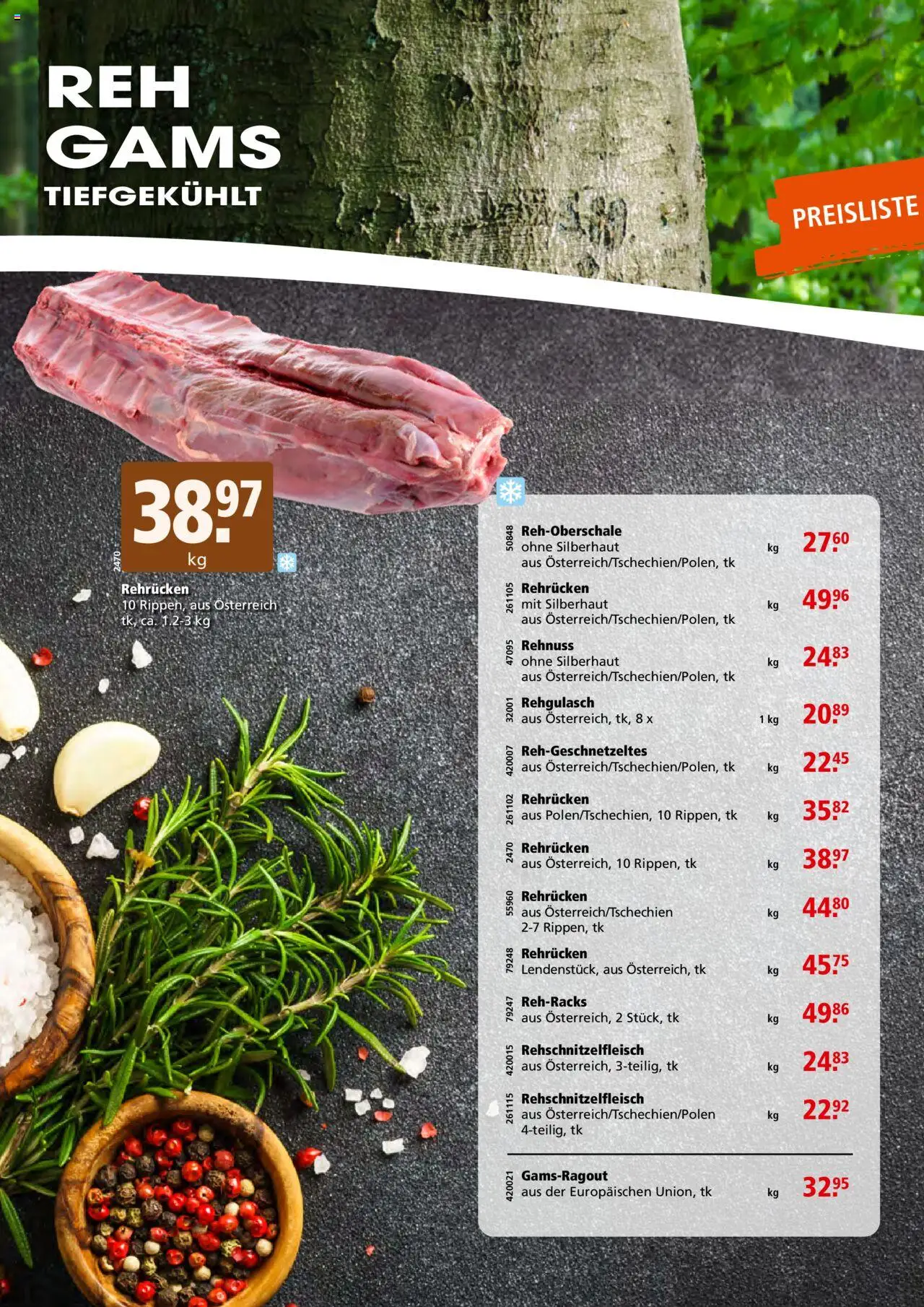 Aligro Aktionen Wildsaison Schlieren, Gossau SG, Frauenfeld, Rapperswil-Jona, Sargans, Bern, Brüttisellen, Pratteln, Emmen, Spreitenbach ab 13.08.2025 | Seite: 2