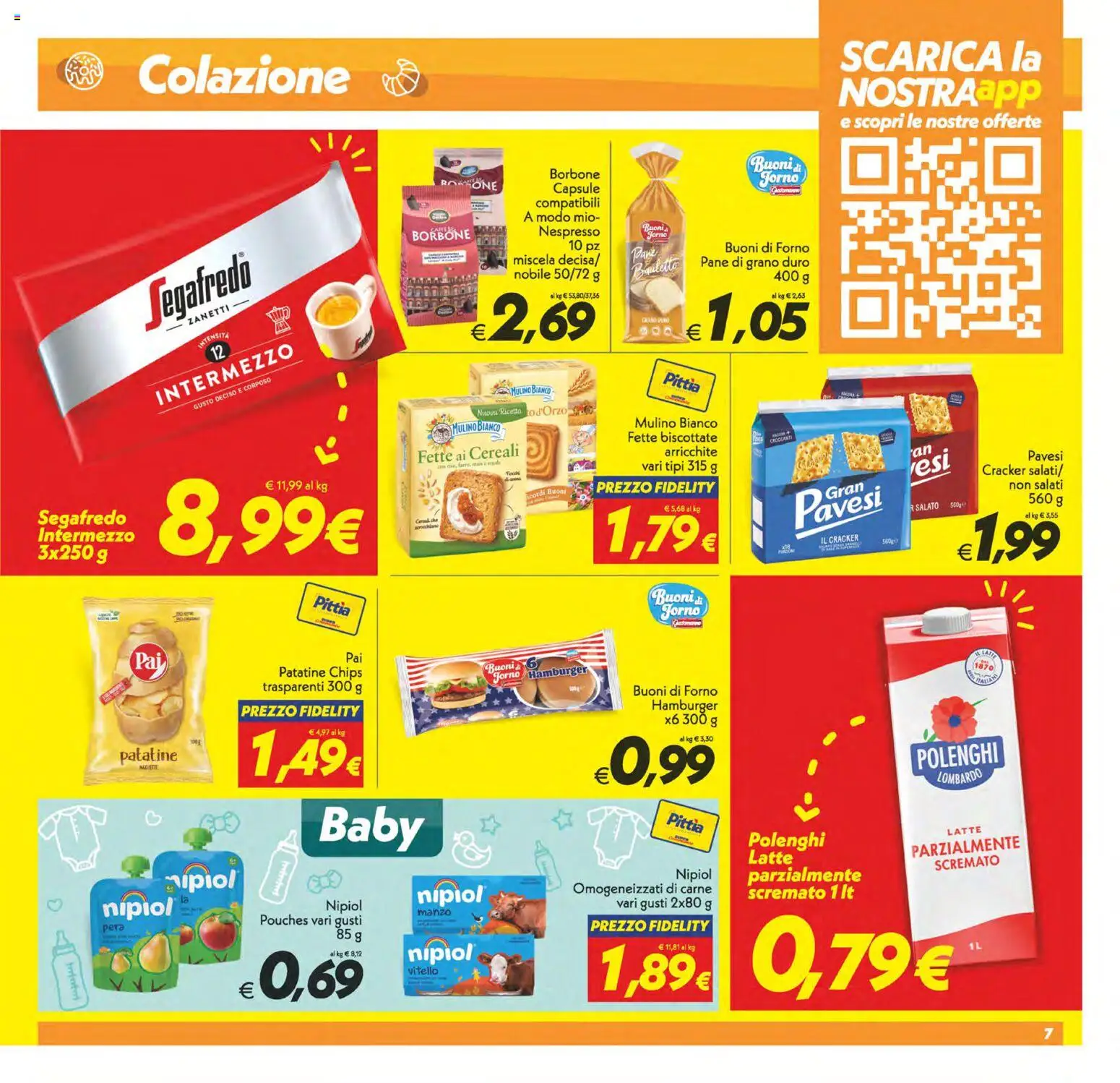 Volantino SuperConveniente del 23.01.2026 | Pagina: 7 | Prodotti: Manzo, Vitello, Forno, Hamburger