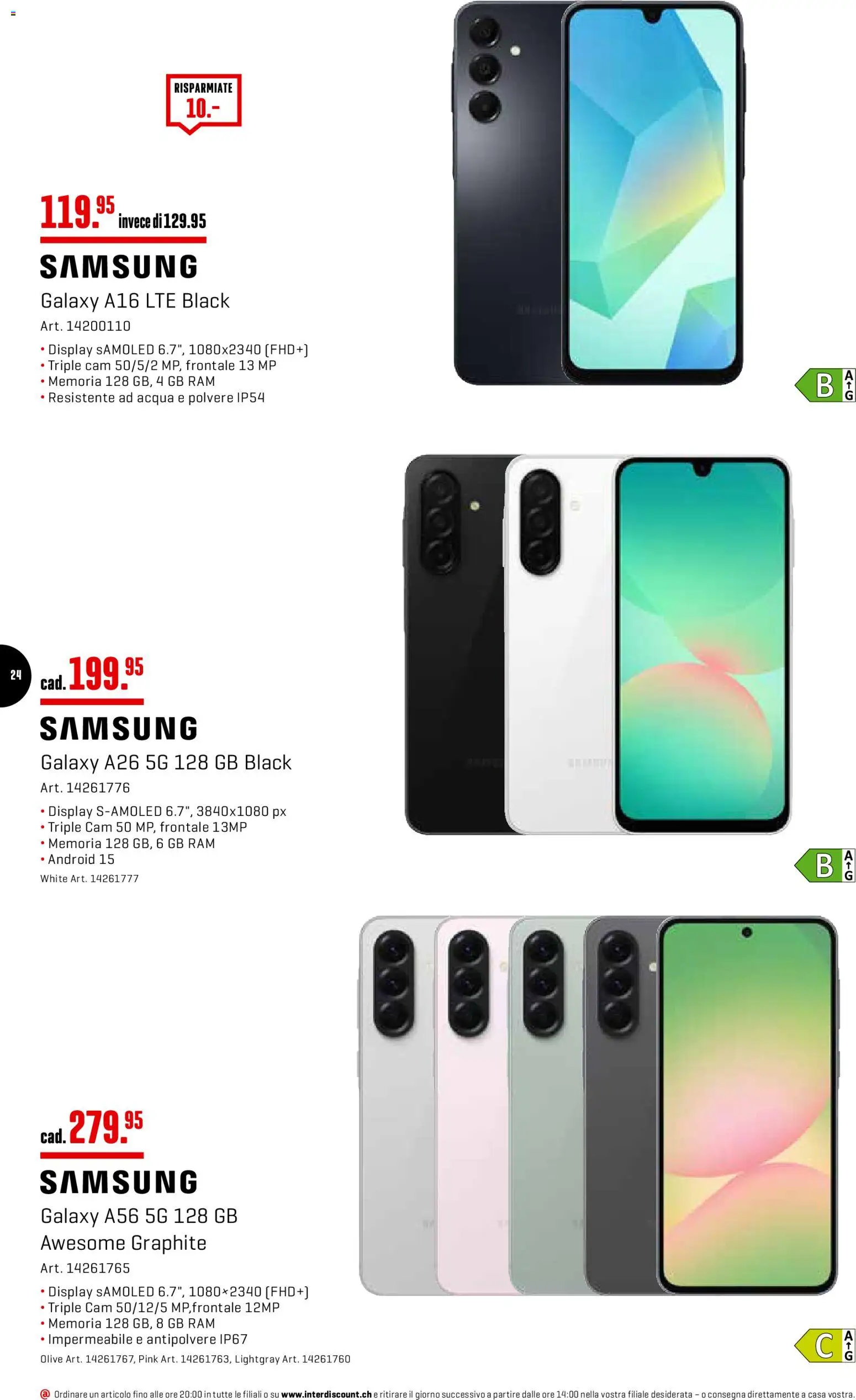 Interdiscount Aktionen Christmas IT – gültig ab 15.12.2025 | Seite: 24 | Produkte: Samsung