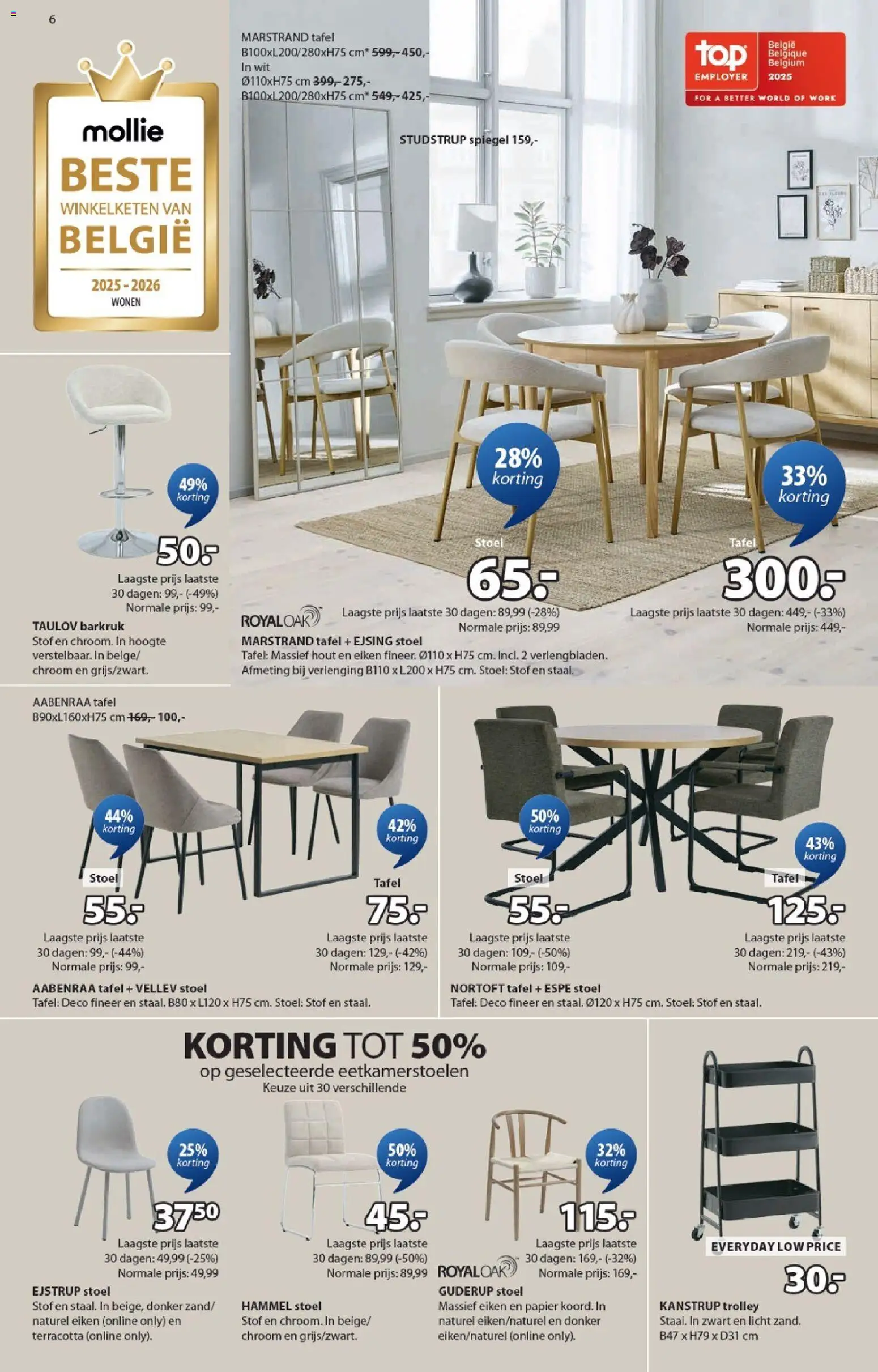 {H1} | Pagina: 6 | Producten: Trolley, Papier, Tafel, Stoel