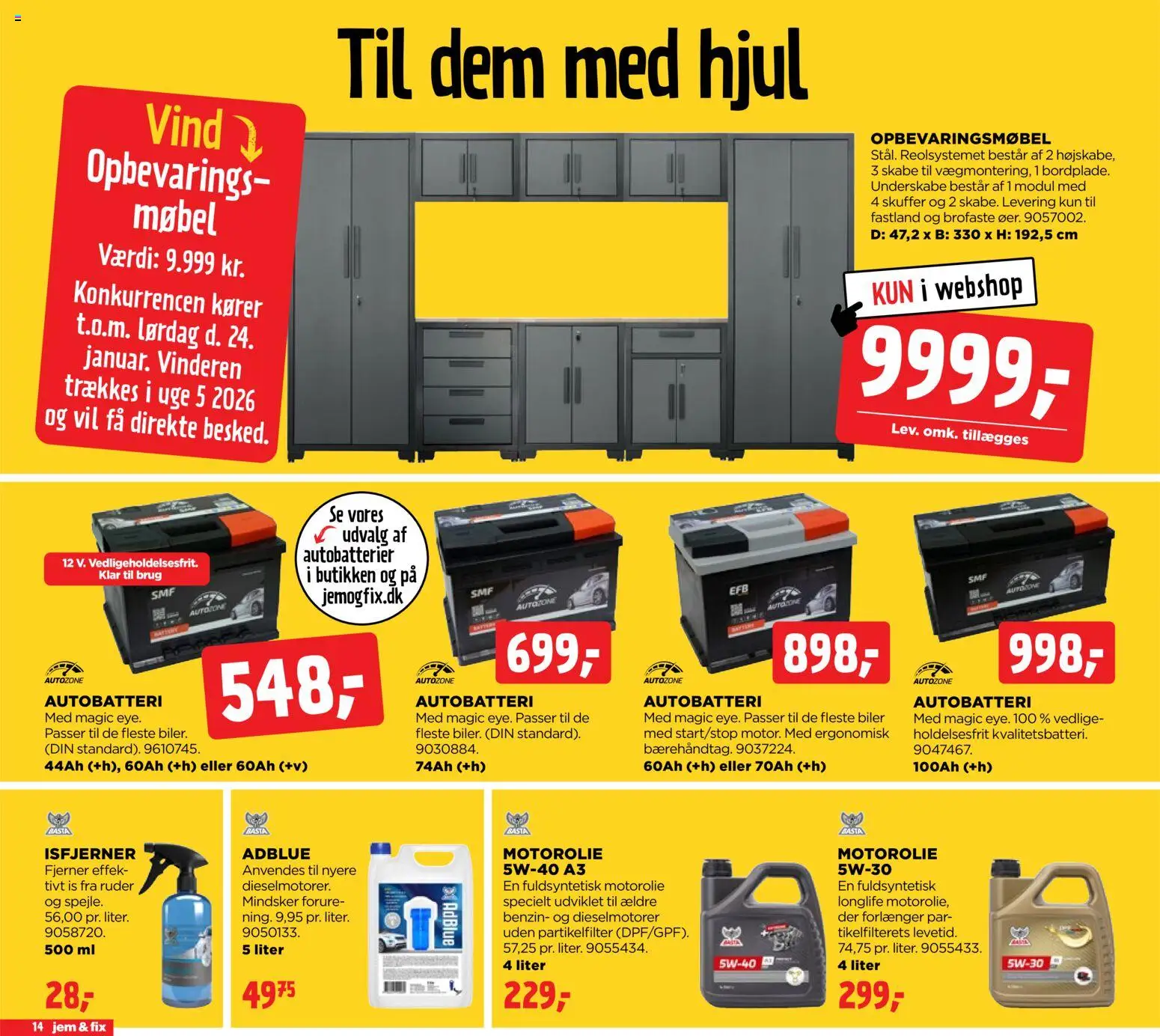 Jem & fix tilbudsavis – gyldig fra 18.01.2026 | Side: 14 | Produkter: Is