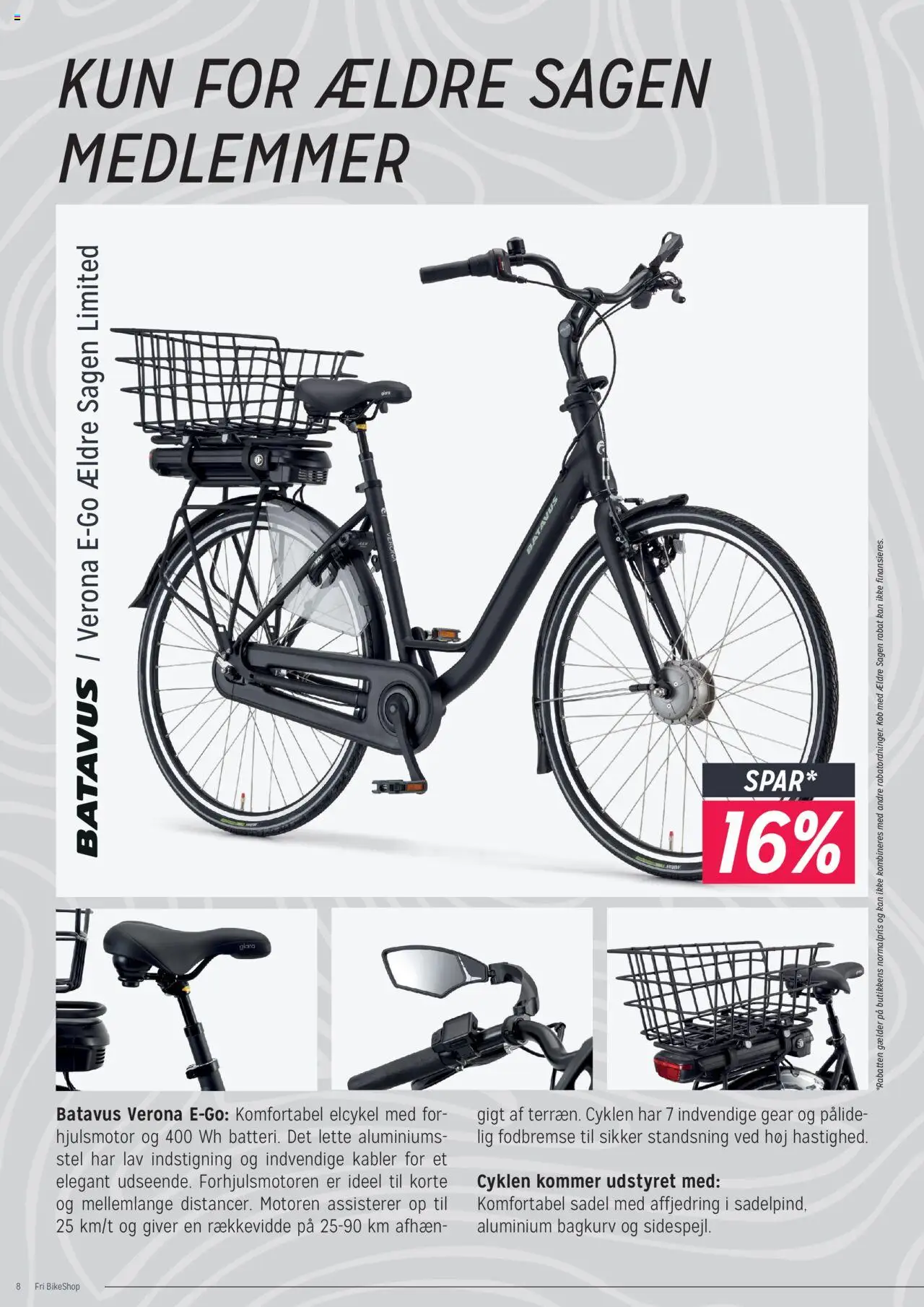 Fri BikeShop tilbudsavis – gyldig fra 01.10.2024 | Side: 8 | Produkter: Kabler