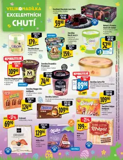 Náhled letáku Albert katalog - Hypermarket - Delikatesy od 11.03.2026 | Strana: 15 | Produkty: Zmrzlina, Ben & Jerry's, Protein, Dort