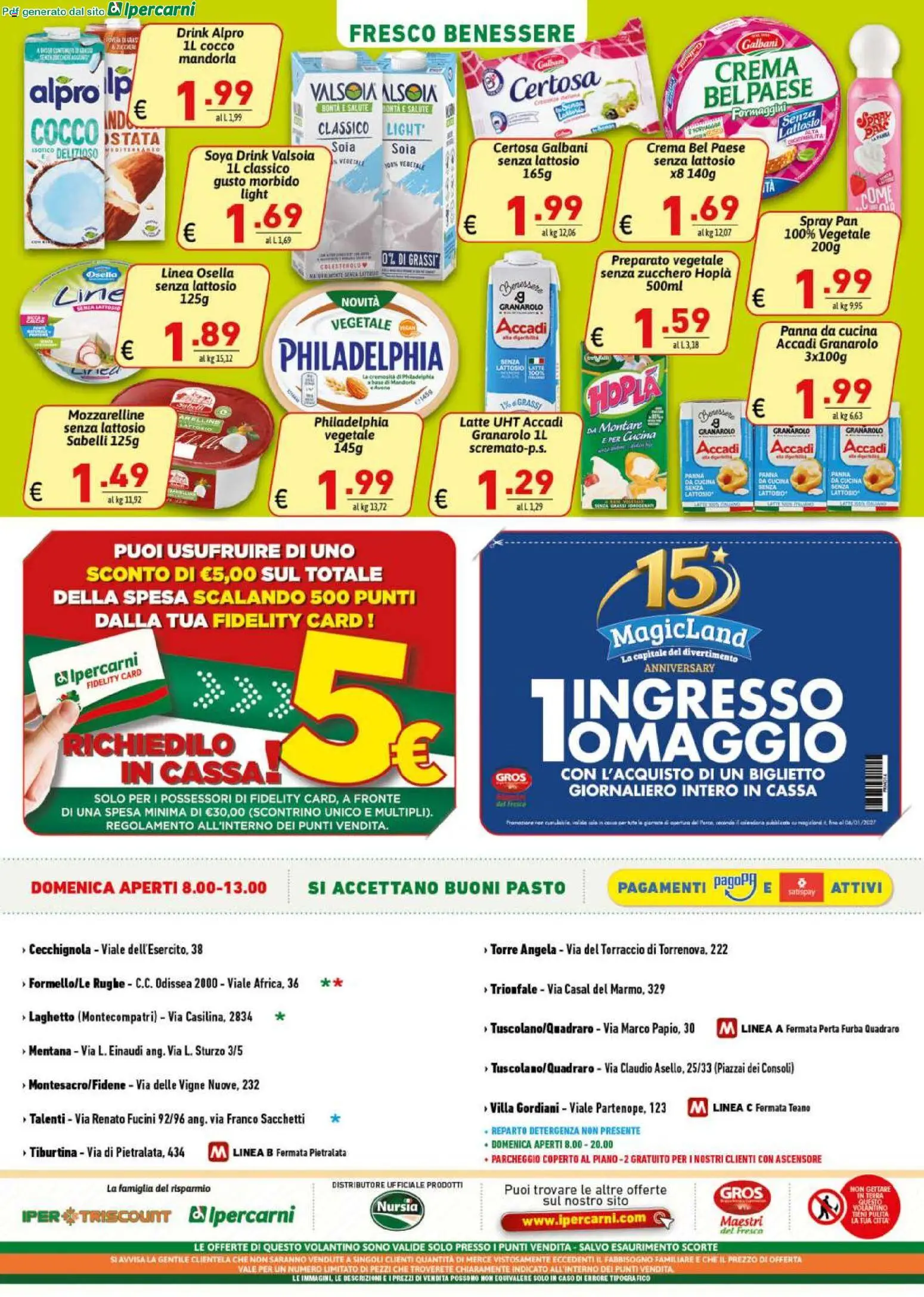 Volantino Ipercarni del 07.04.2026 | Pagina: 16 | Prodotti: Crema, Panna, Latte, Cocco