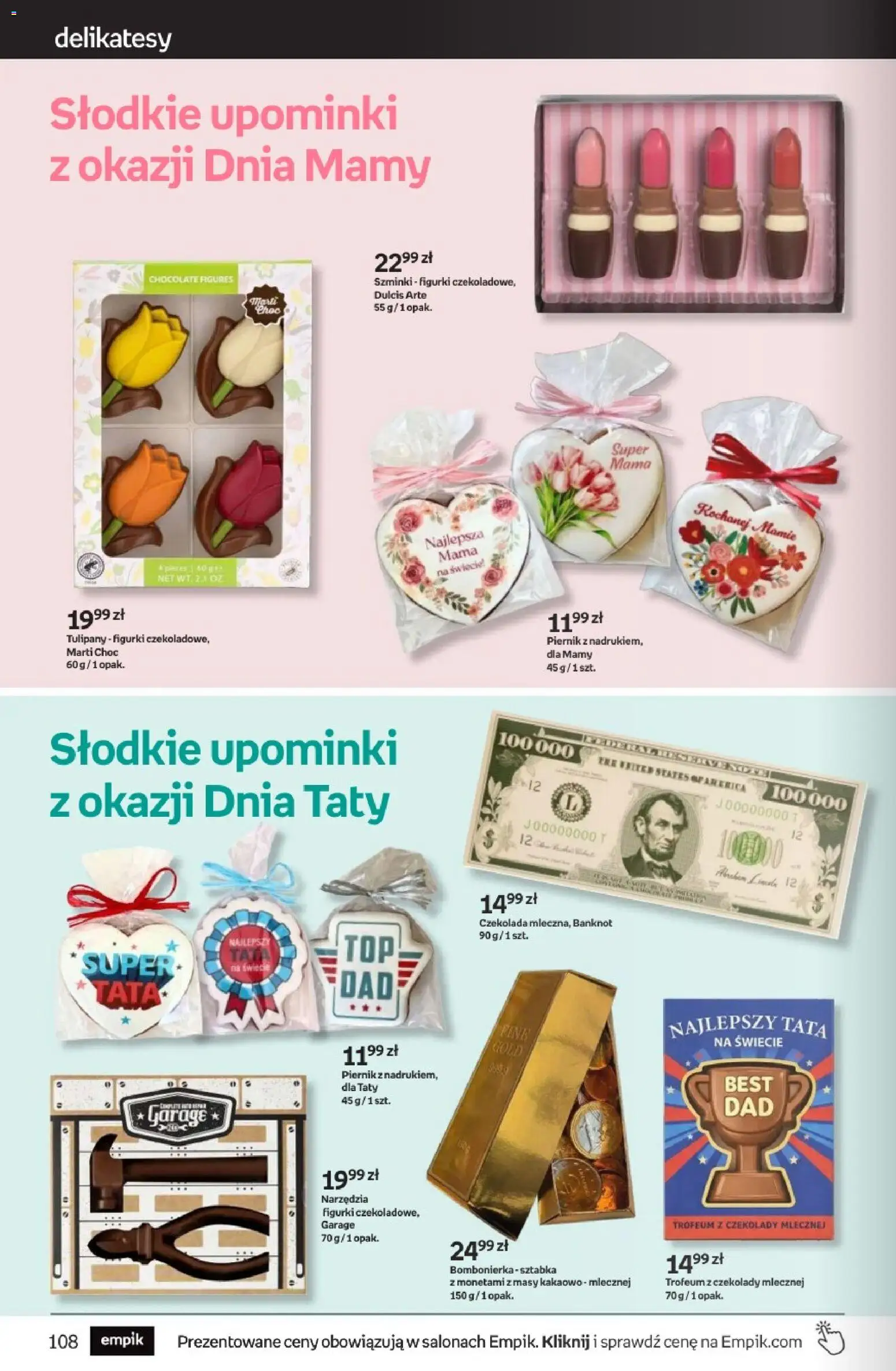 Empik promocje - Tom kultury Zabawki od 22.04.2026 | Strona: 34 | Produkty: Czekolady, Figurki, Delikatesy, Czekolada