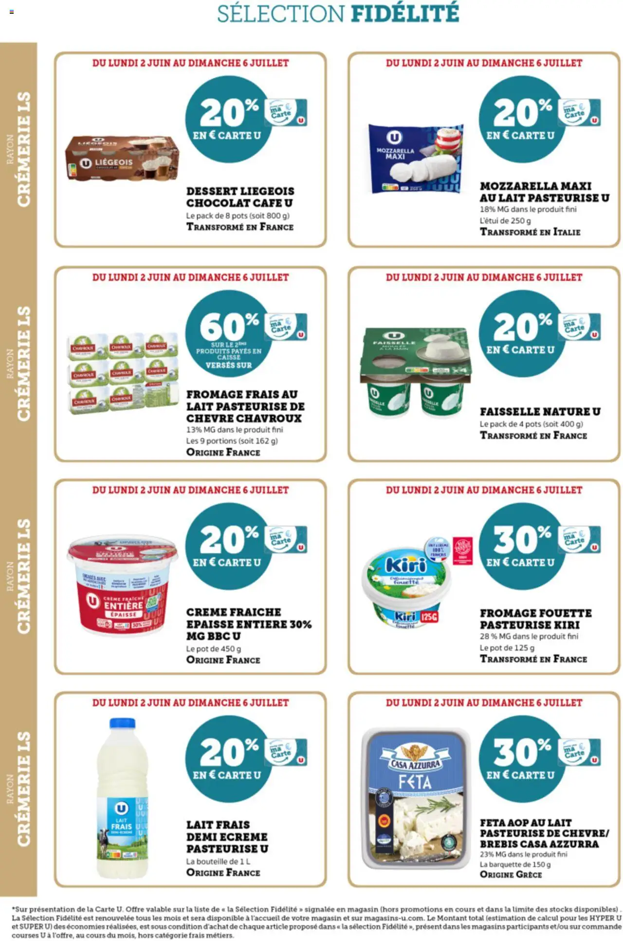  | Page: 6 | Produits: Feta, Fromage, Café, Crème fraiche