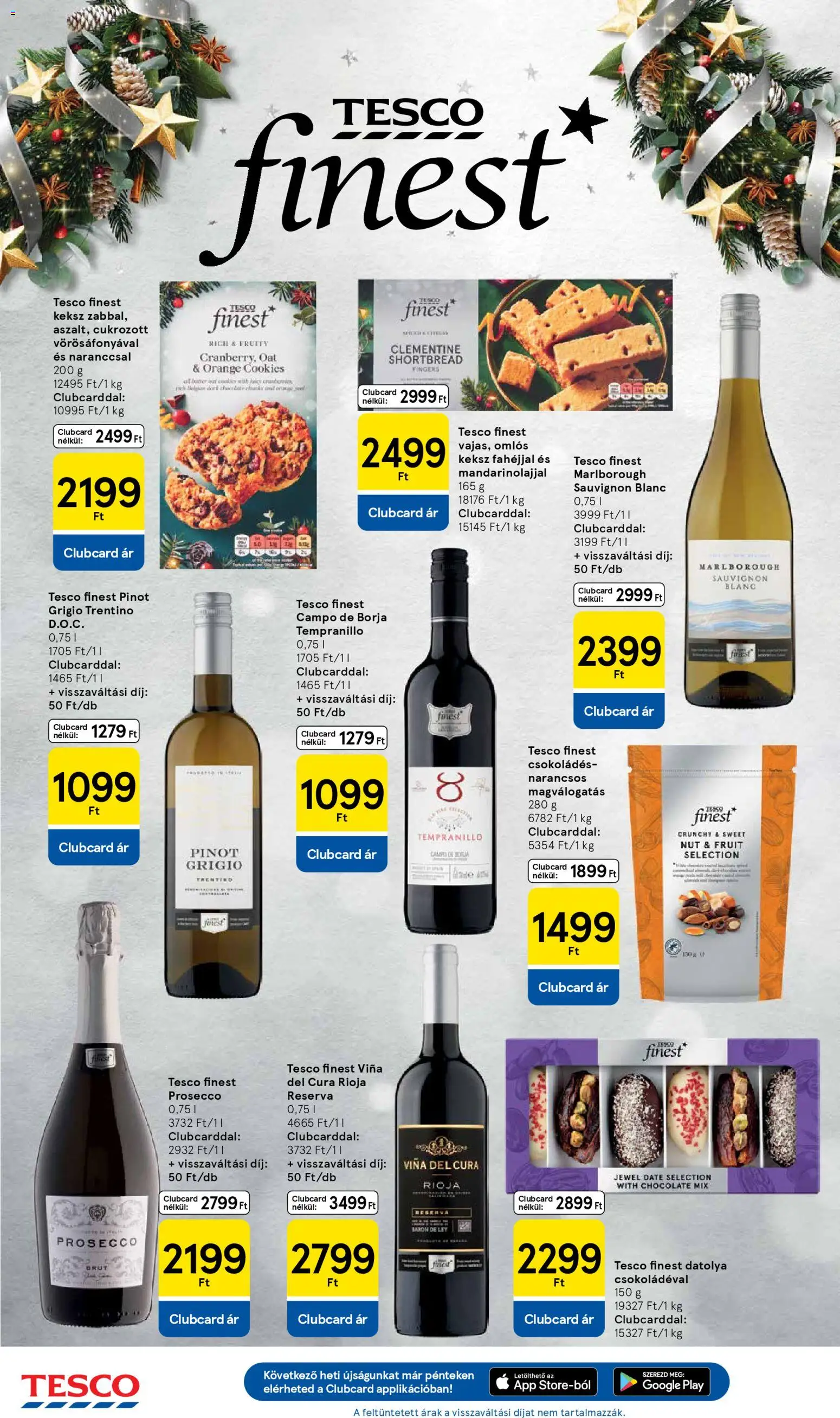 Tesco akciós ujság - amely érvényes a következő dátumtól: 06.11.2025 | Oldal: 26 | Termékek: Datolya, Keksz