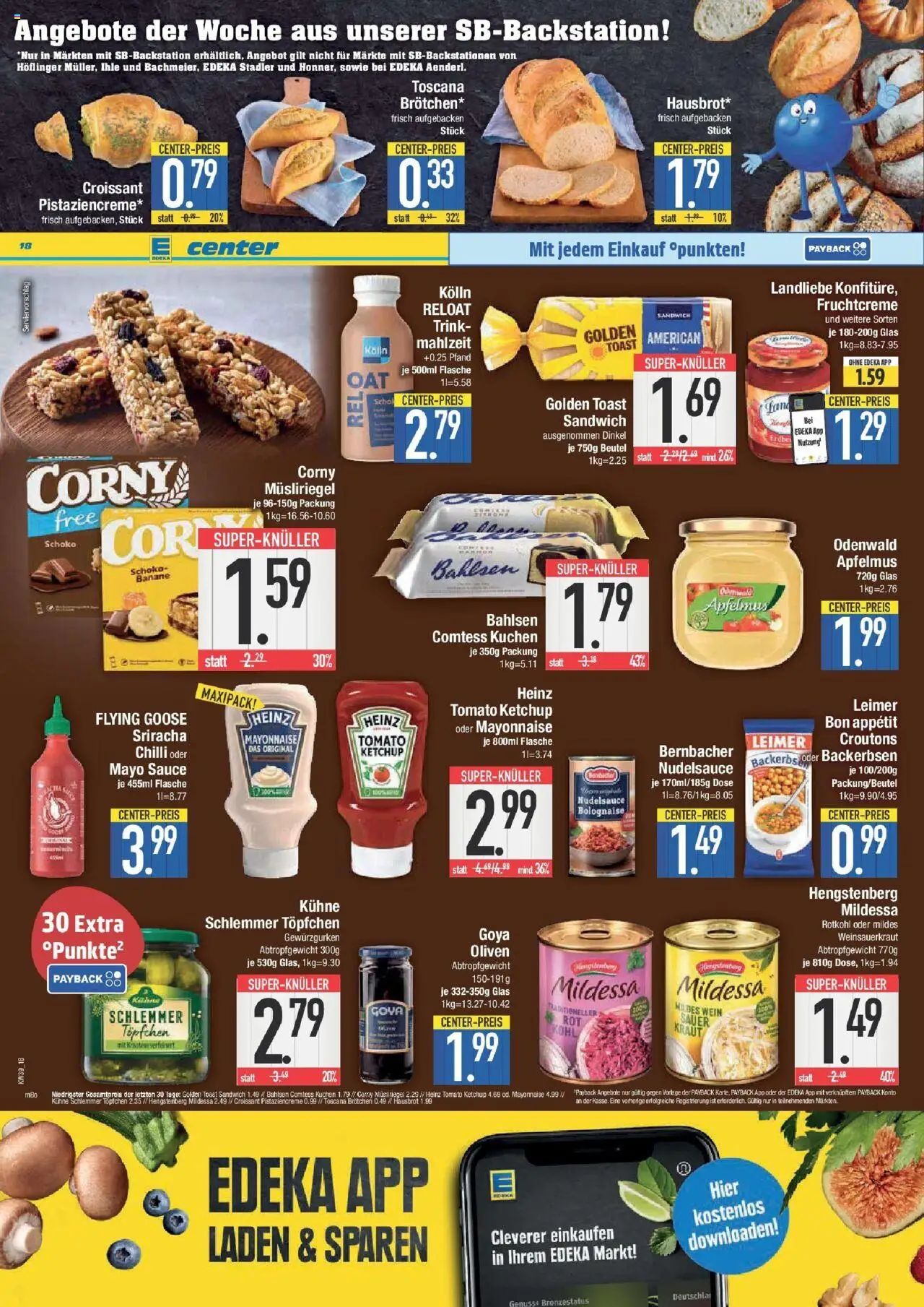 Edeka prospekt Weißenburg	 – gültig ab 21.09.2025 | Seite: 22 | Produkte: Kraut, Pasta, Wein, Ketchup