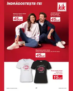 Ofertele Kik valabile de la 02.02.2026 | Pagină: 7 | Produse: Blugi, Jachetă, Tricou, Keşe