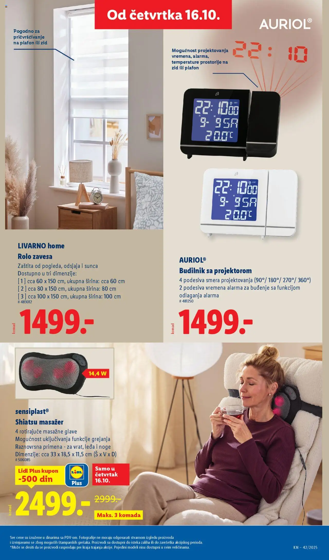 Lidl katalog - važi od 16.10.2025 | Strana: 55 | Proizvode: Alarm, Zavesa