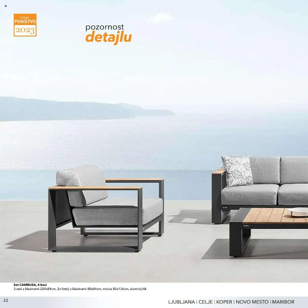 Harvey Norman - Katalog - Vrtno pohištvo │ velja od 01.03.2023 | Stran: 22