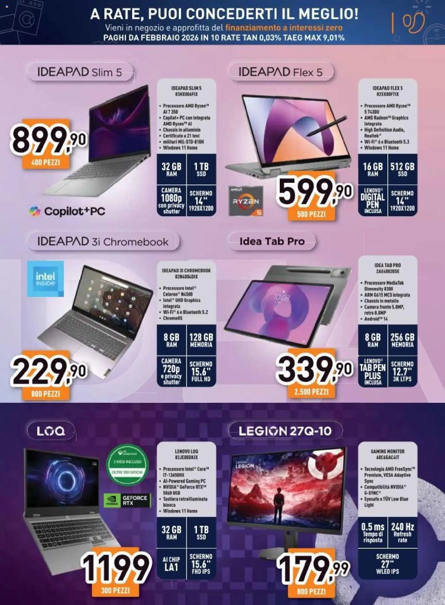 Volantino Unieuro del 19.11.2025 | Pagina: 23