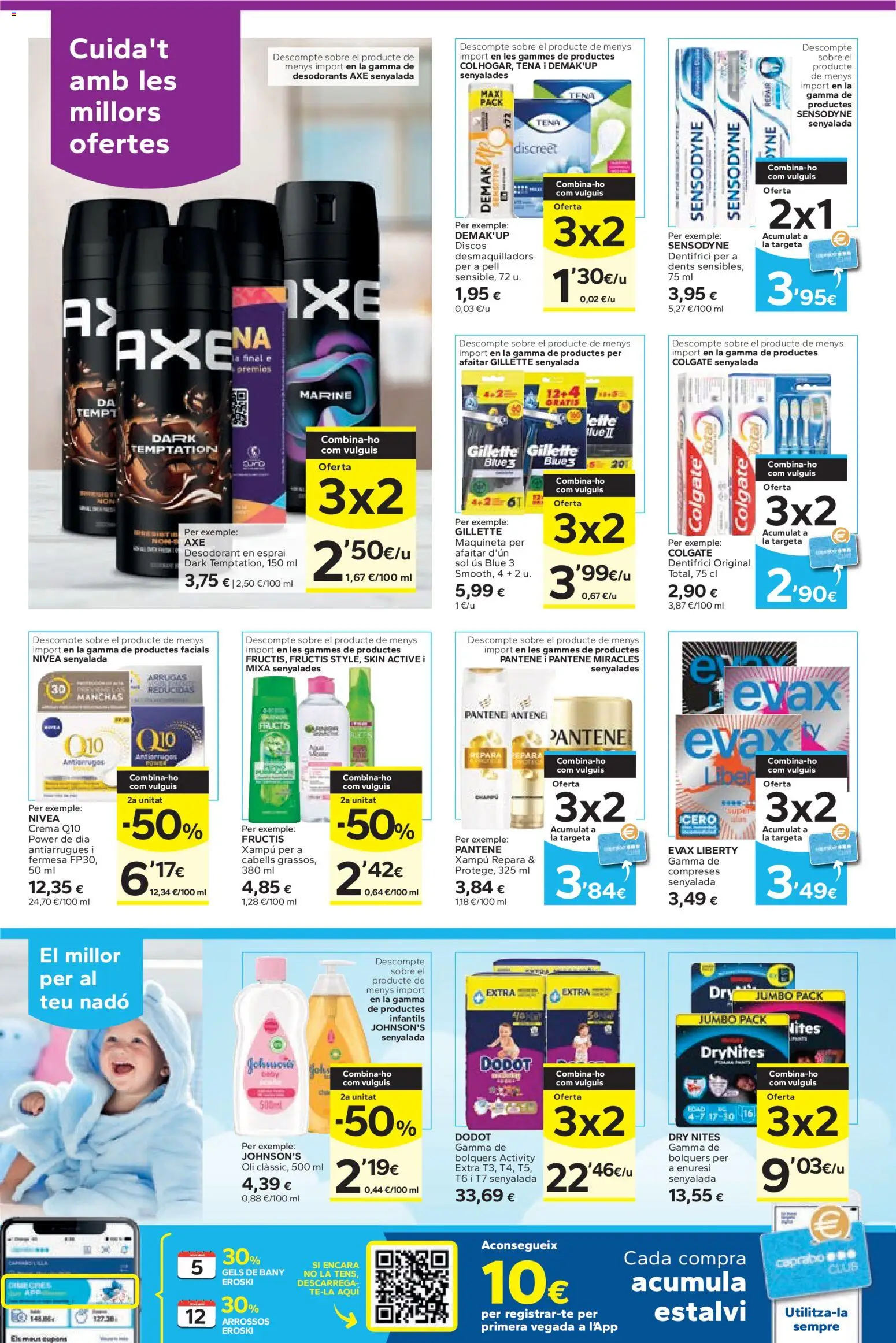 Caprabo - Oferta 3x2 │ válido desde el 30.10.2025 | Página: 21 | Productos: Crema