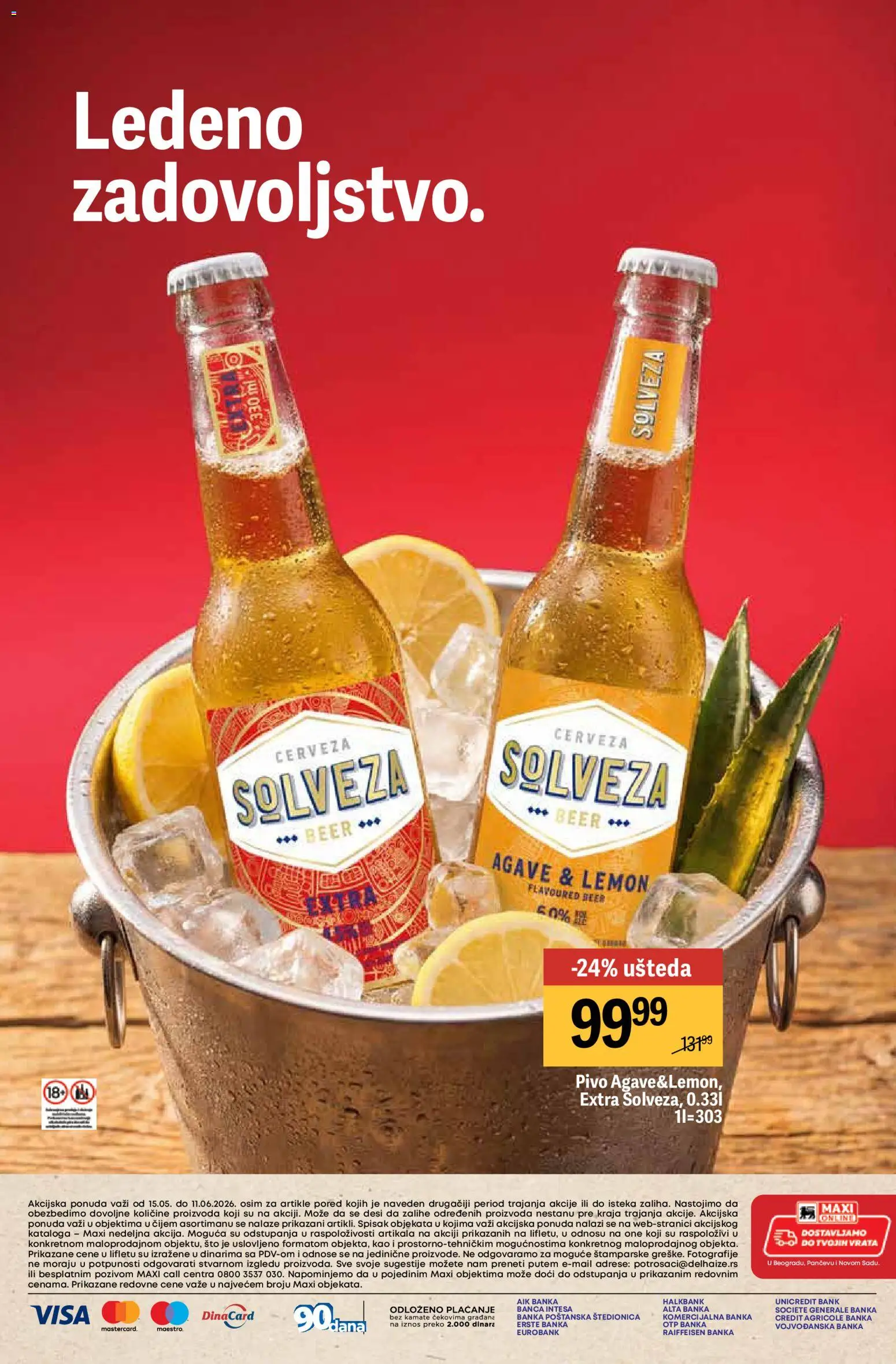 Mega Maxi katalog - važi od 27.04.2026 | Strana: 16 | Proizvode: Sto, Vrata, Pivo