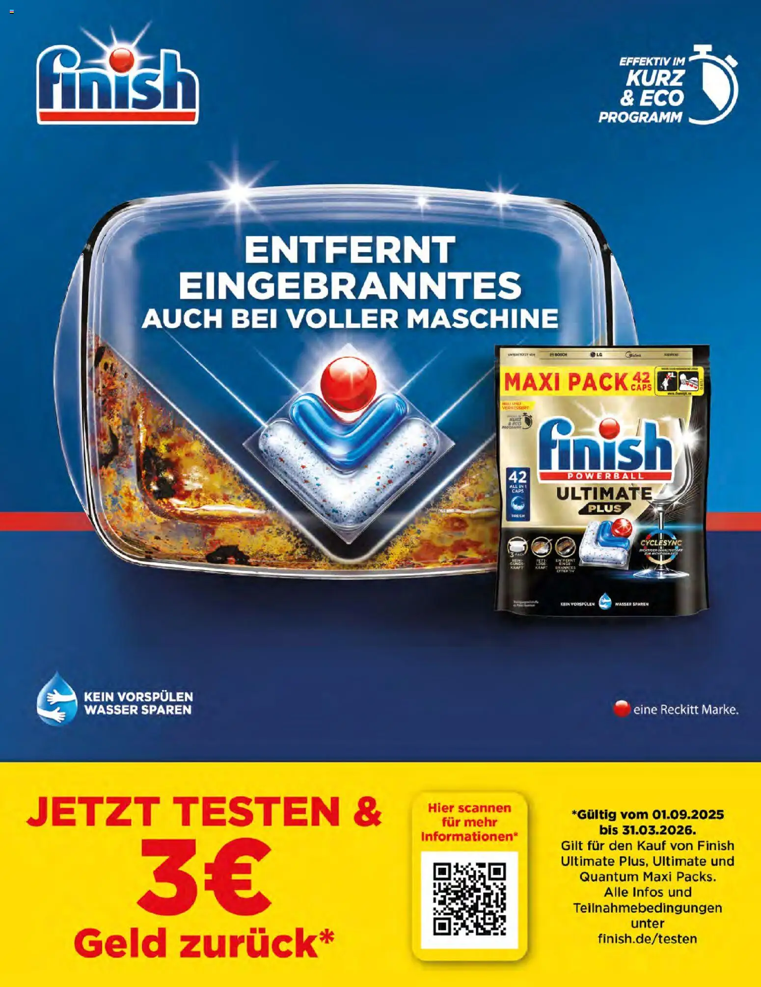 Müller - Lifestyle – gültig ab 01.01.2026 | Seite: 72 | Produkte: Finish, Wasser