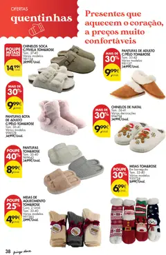 Pré-visualização CHINELOS SOCA C/FIVELA TOM&ROSE, Tam. 37-40 Vários modelos válido de 11.11.2025 | Página: 38 | Produtos: Chinelos, Meias