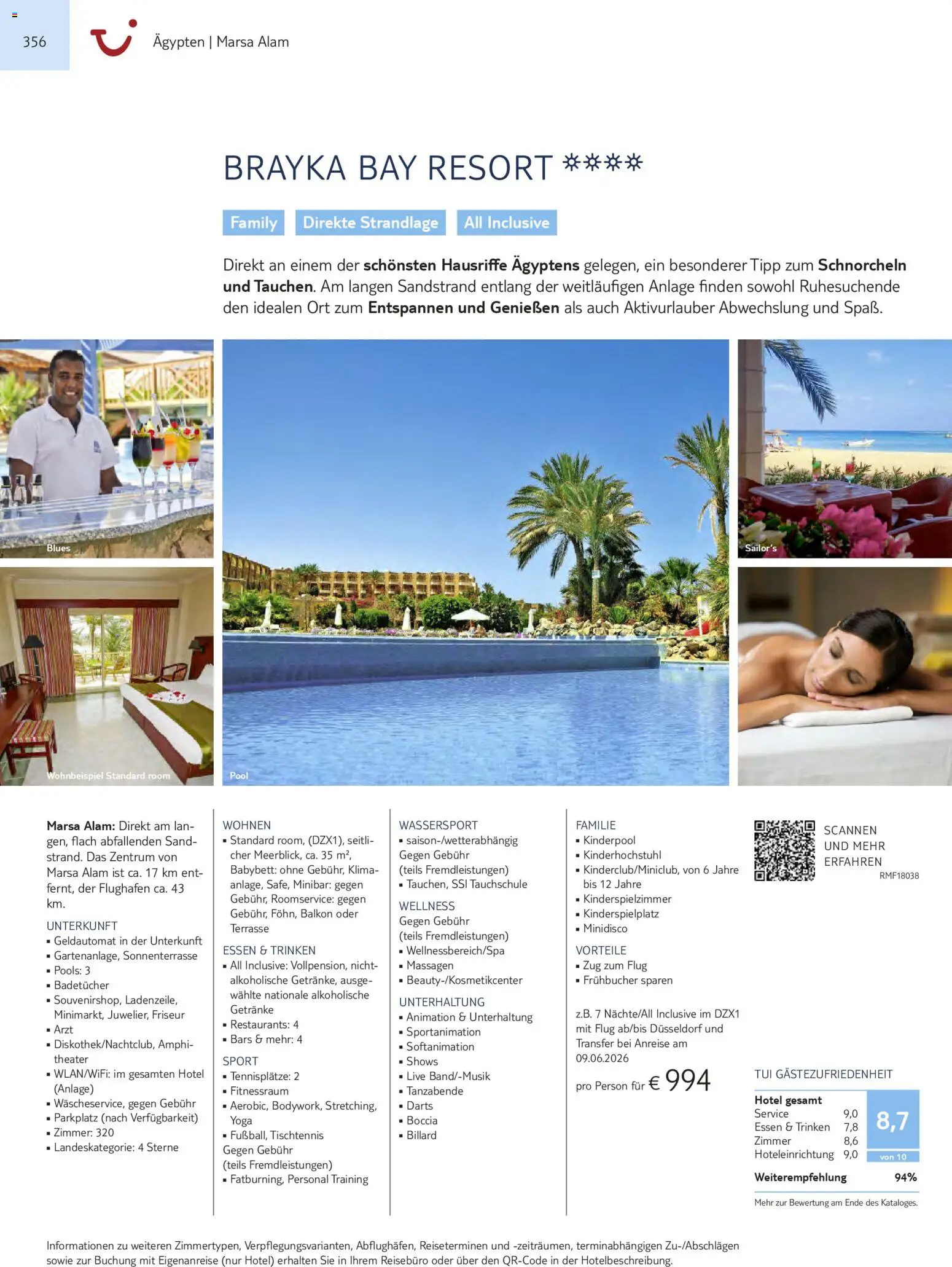 Aida  Südeuropa & Nordafrika 2026/27 – gültig ab 01.01.2026 | Seite: 356 | Produkte: Babybett