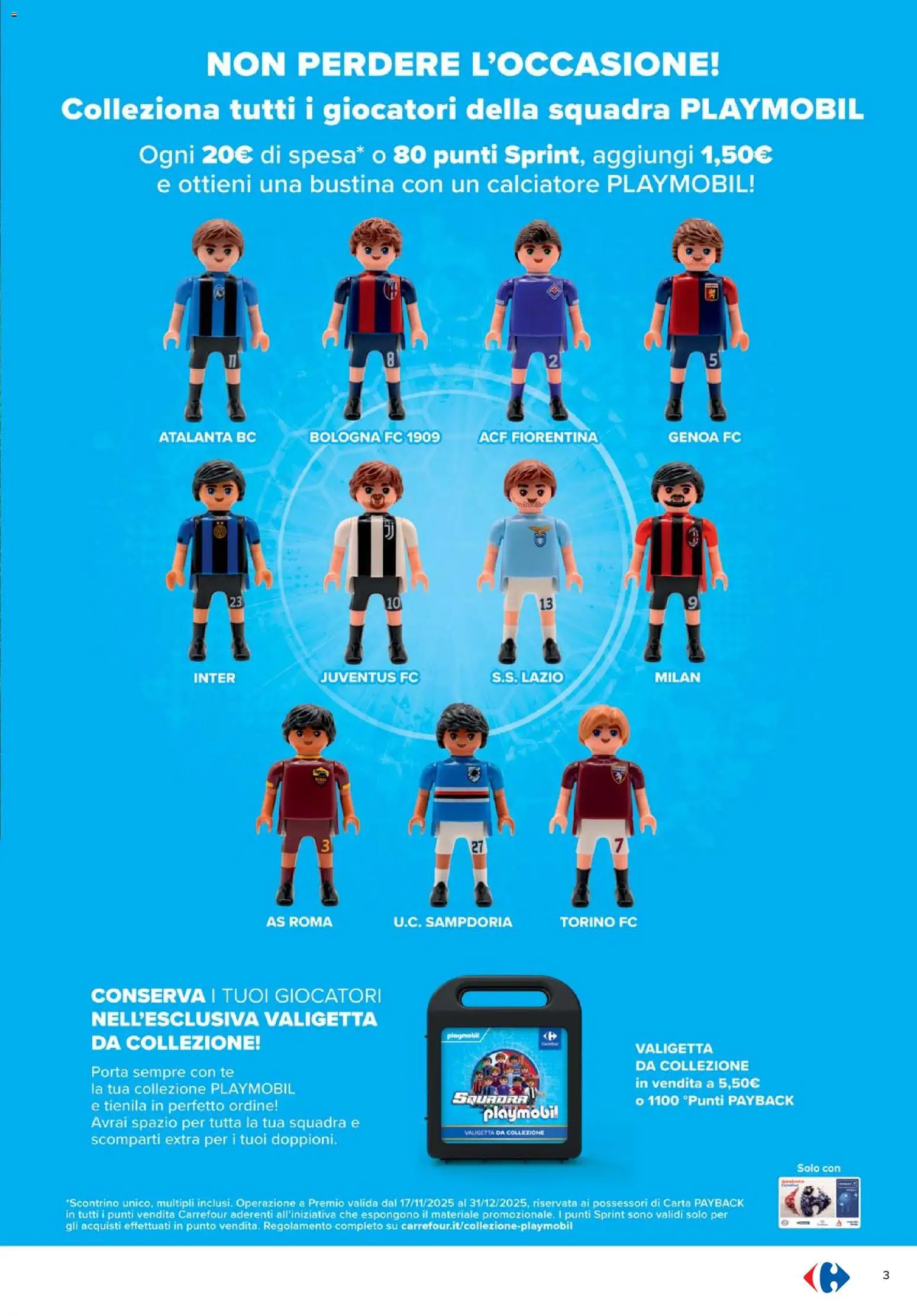 Volantino Carrefour del 02.12.2025 | Pagina: 3 | Prodotti: Tè, Valigetta