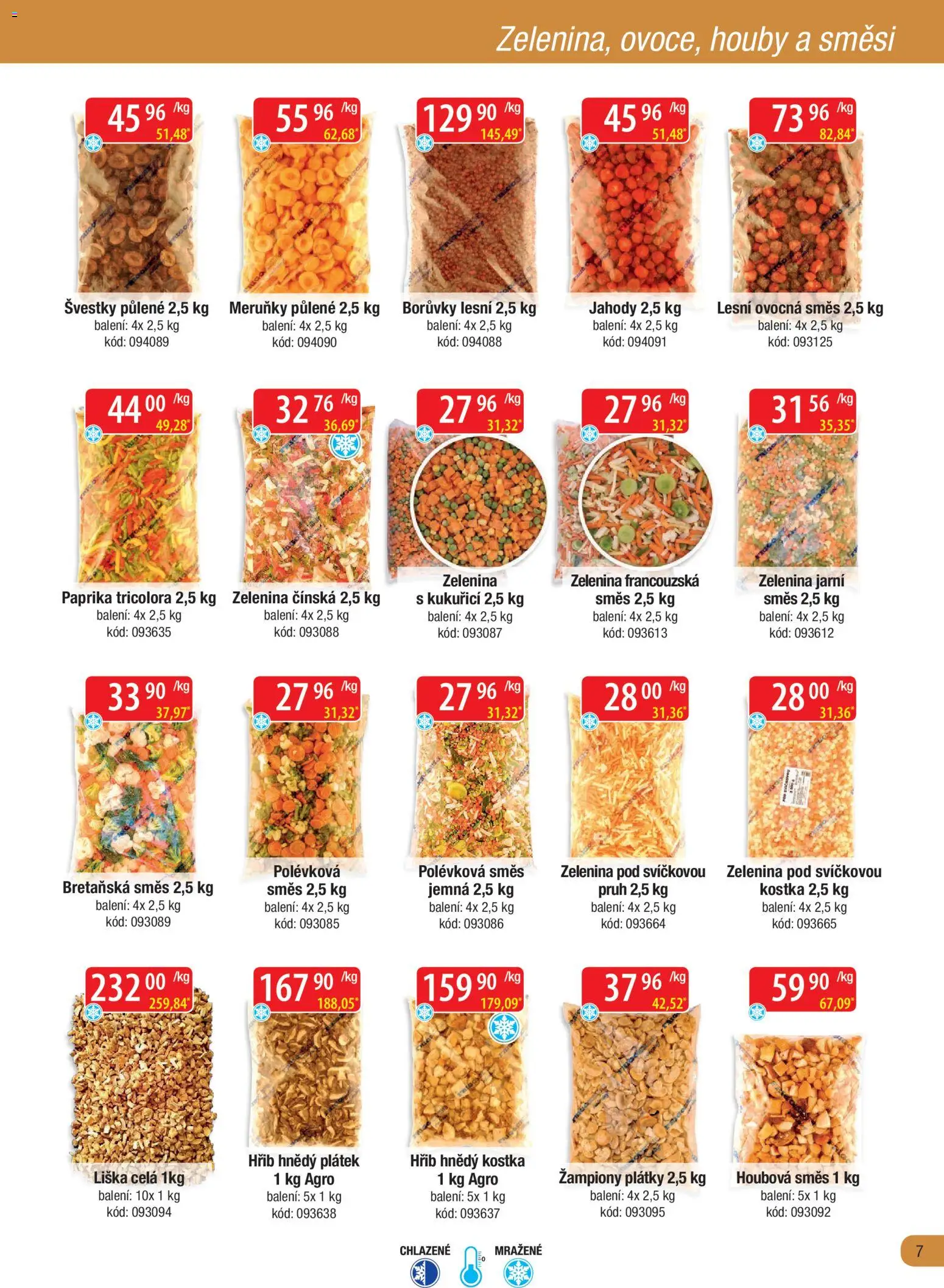 Astur & Qanto leták - Velkoobchod fresh 01/2026 od 01.01.2026 | Strana: 7 | Produkty: Jahody, Borůvky, Zelenina, Meruňky