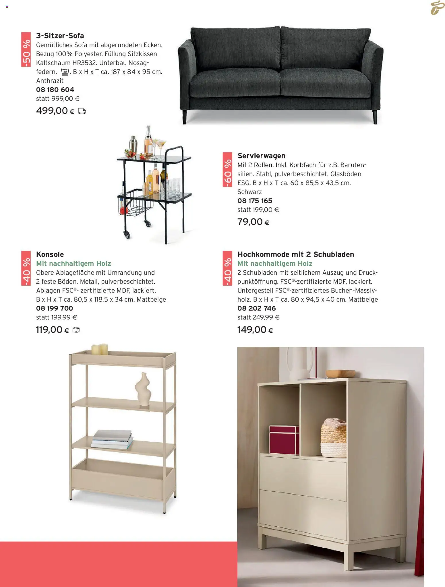 Tchibo Eduscho - Katalog Januar 2026 gültig ab 01.01.2026 | Seite: 145 | Produkte: Sofa