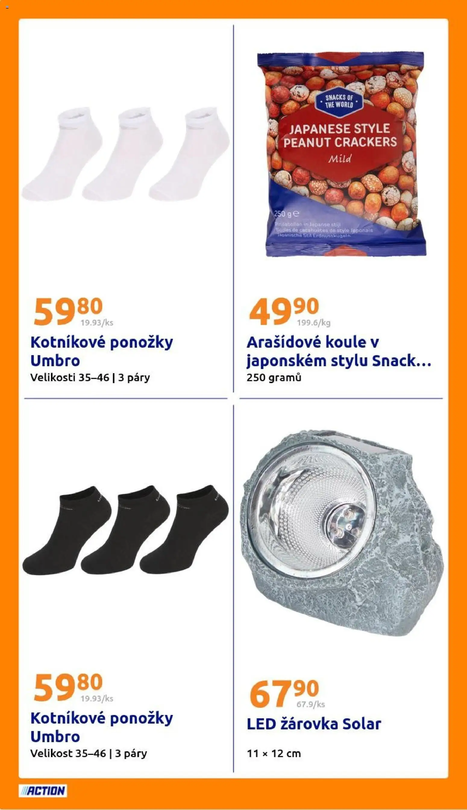 Action leták od 18.02.2026 | Strana: 28 | Produkty: Ponožky, LED
