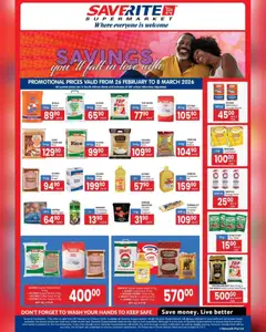 Saverite specials catalogue – valid from 26.02.2026