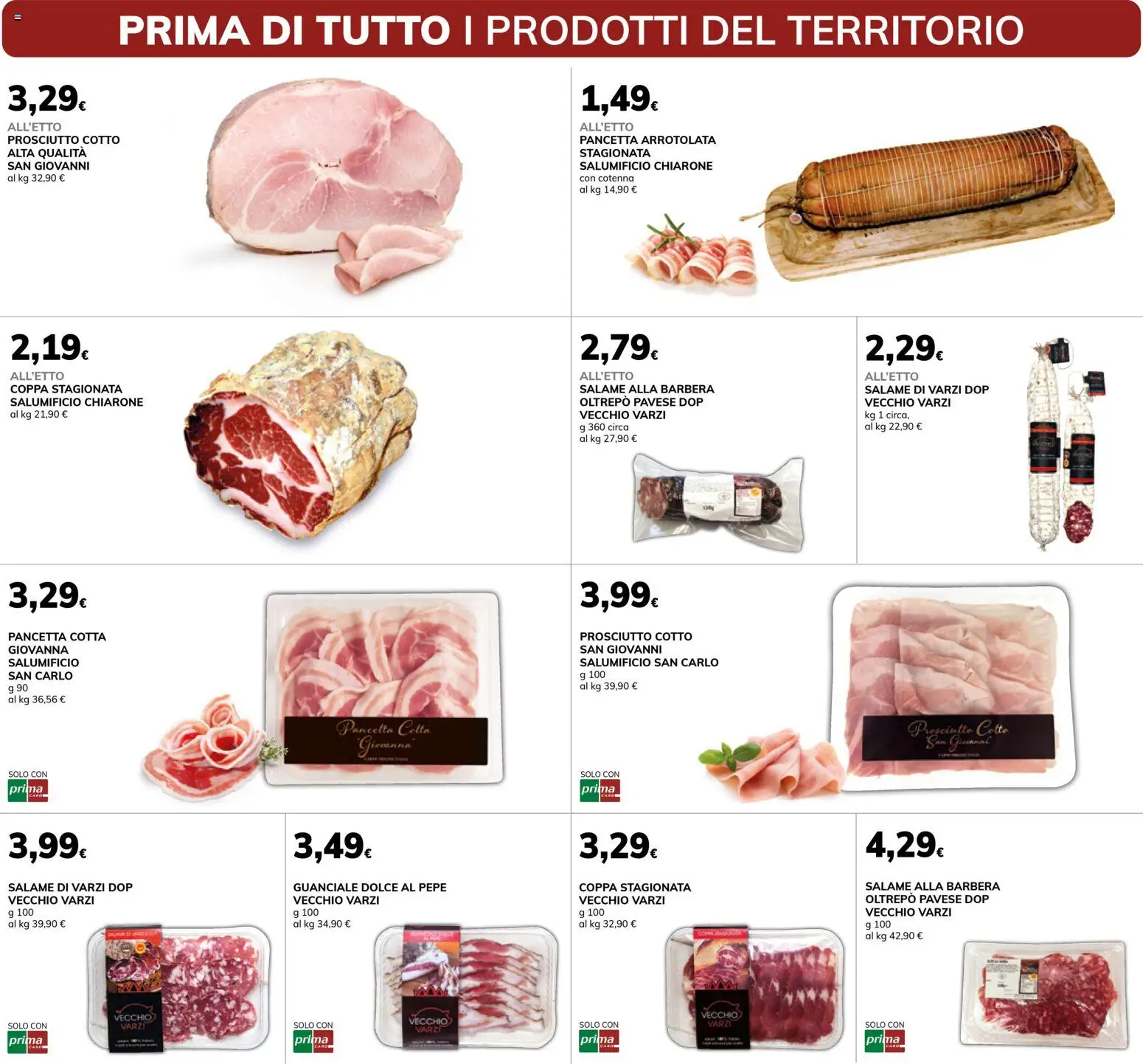 Volantino Basko del 10.03.2026 | Pagina: 2 | Prodotti: Salame, Pancetta, Prosciutto, Guanciale