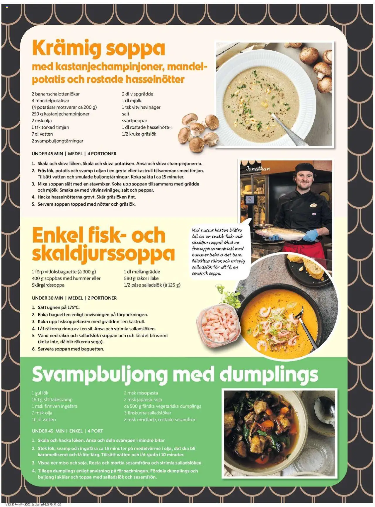 ICA Supermarket reklamblad aktuell från 20.10.2025 | Sida: 14 | Produkter: Mjölk, Gul lök, Potatis, Vispgrädde