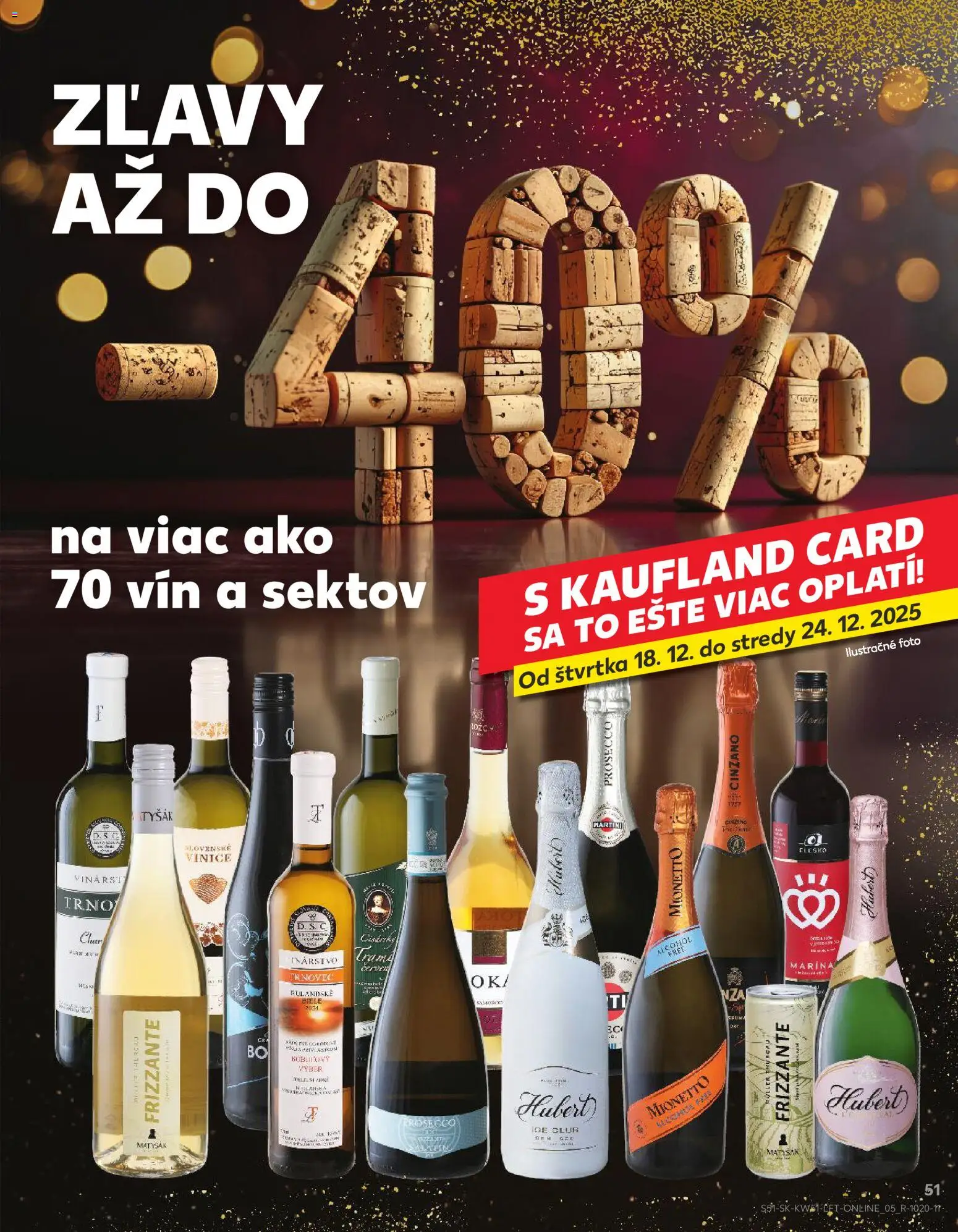 Kaufland SK akciós ujság - amely érvényes a következő dátumtól: 18.12.2025 | Oldal: 51