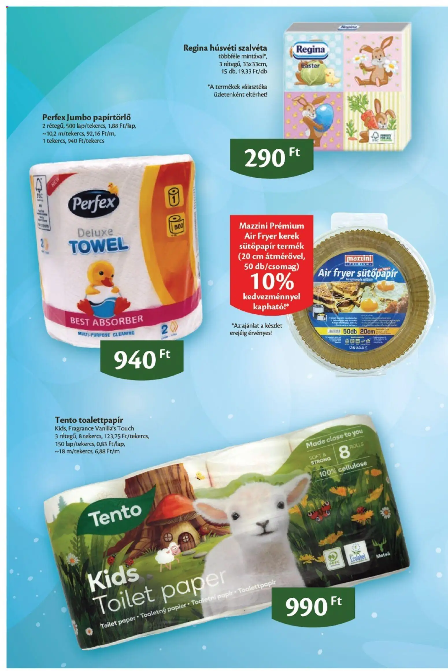 EcoFamily akciós ujság - amely érvényes a következő dátumtól: 06.03.2026 | Oldal: 8 | Termékek: Papírtörlő